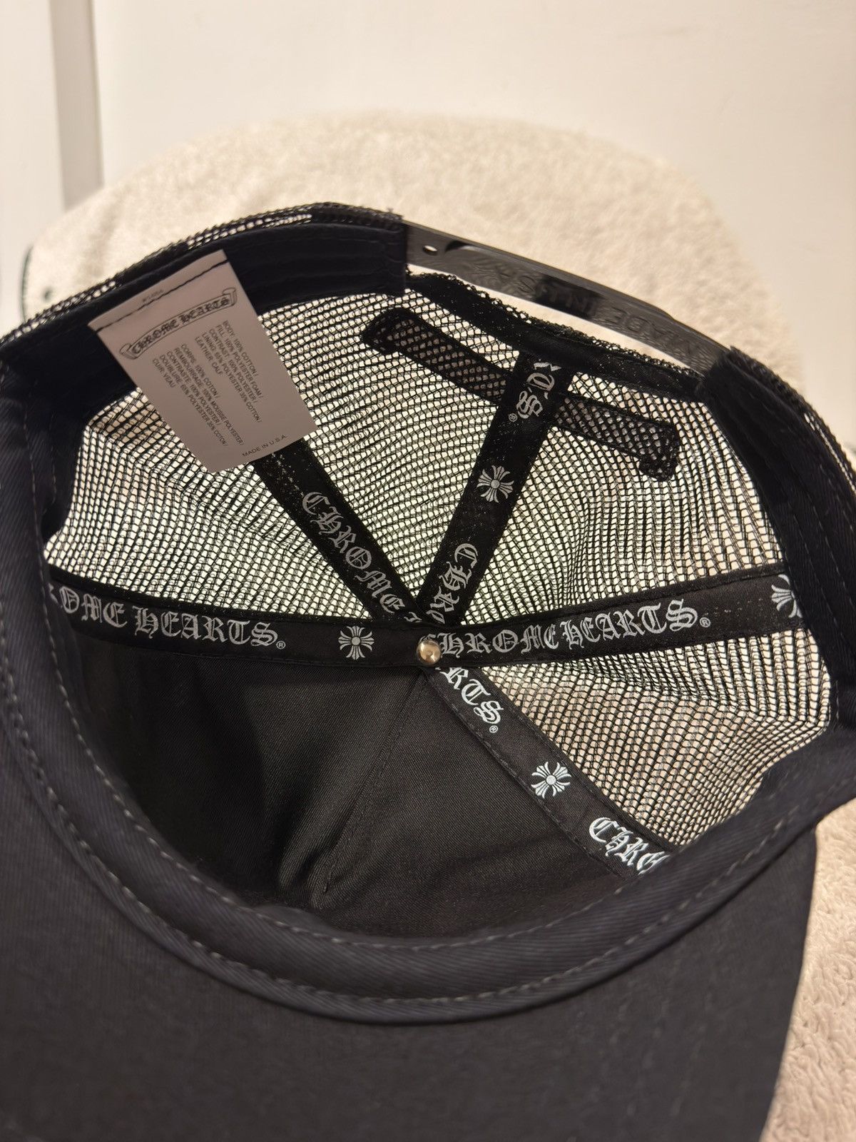 Chrome Hearts Chrome hearts porny tripple cross hat Size ONE SIZE - 4 Thumbnail