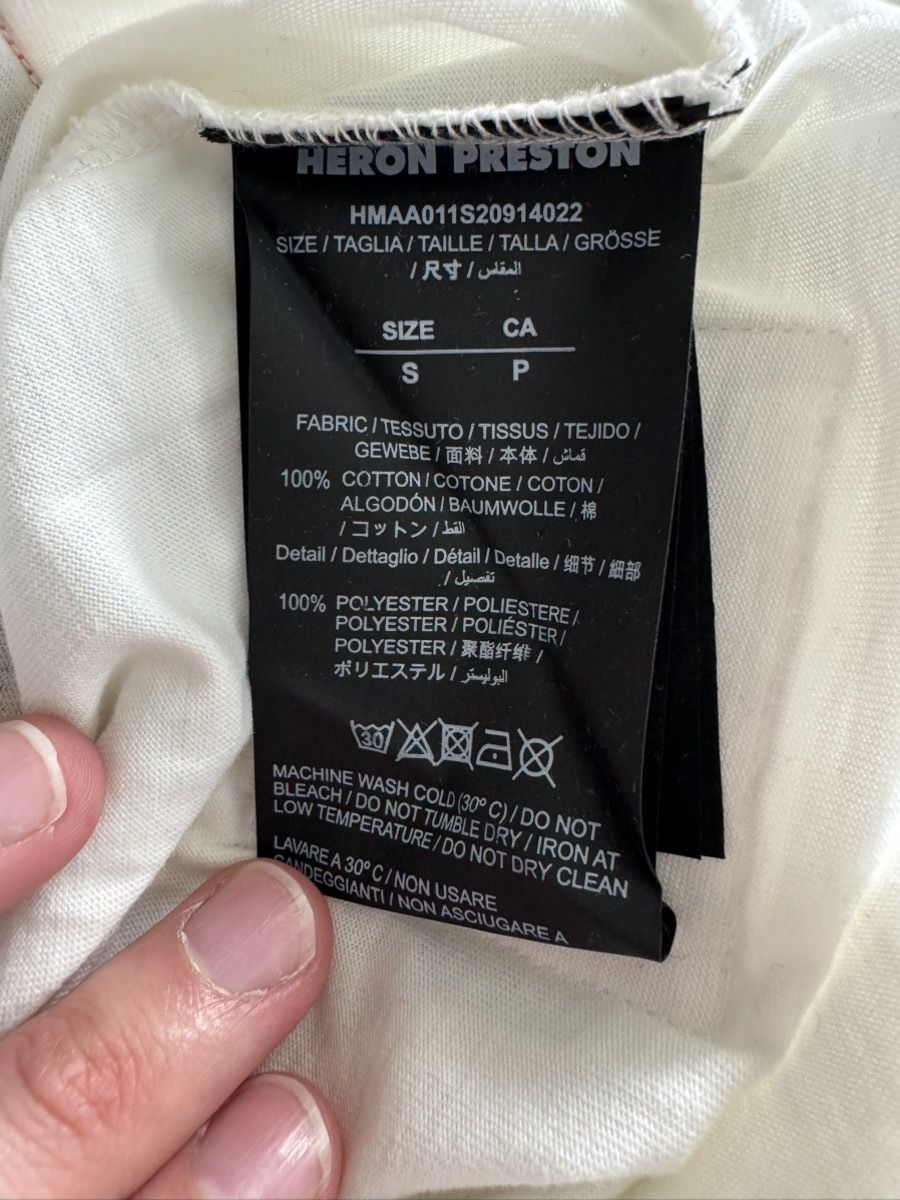 Heron Preston Heron Preston Off-White Heron Birds T-Shirt Size US S / EU 44-46 / 1 - 6 Thumbnail
