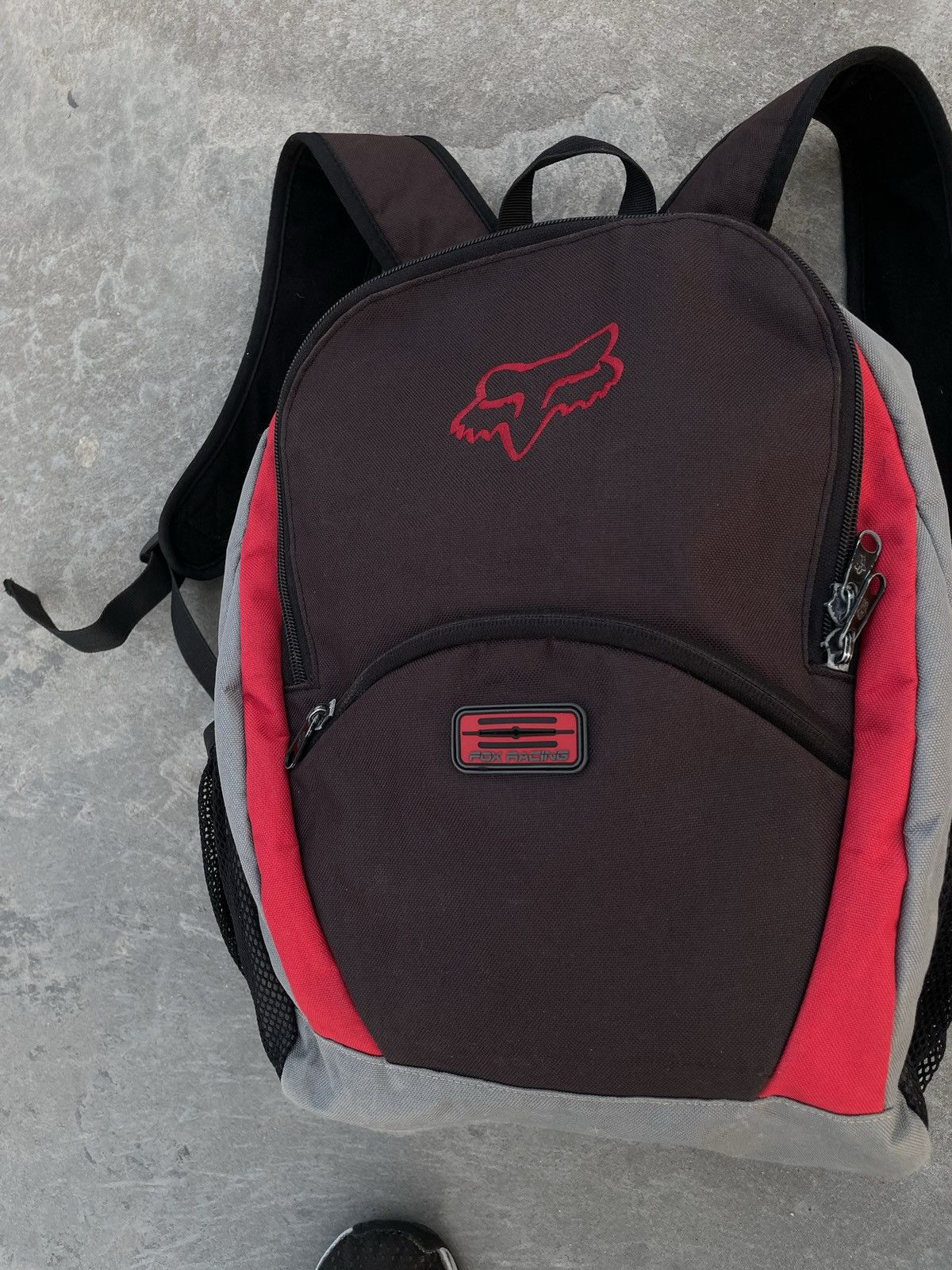 Vintage 🔥 FOX Vintage Racing Backpack Motorcycle Y2K Bag Motocross Size ONE SIZE - 3 Thumbnail