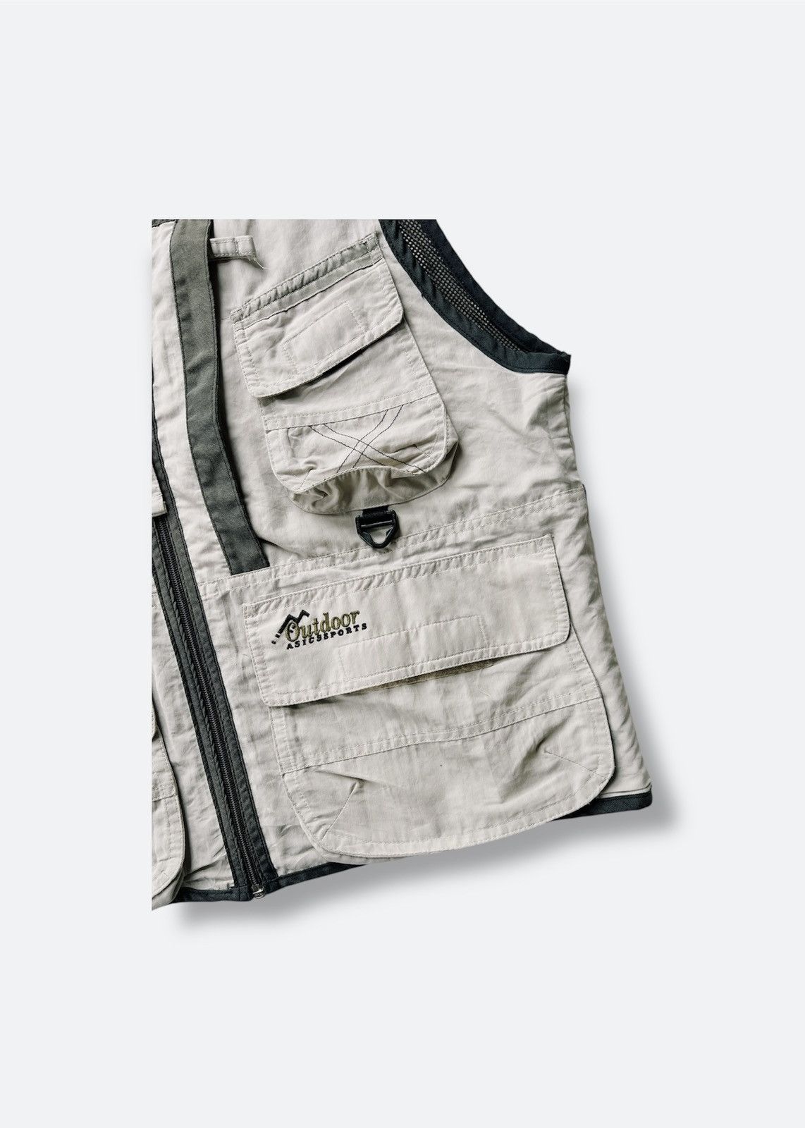 Asics × Japanese Brand × Vintage ASICS multi-pocket gilet vest Size US M / EU 48-50 / 2 - 5 Thumbnail