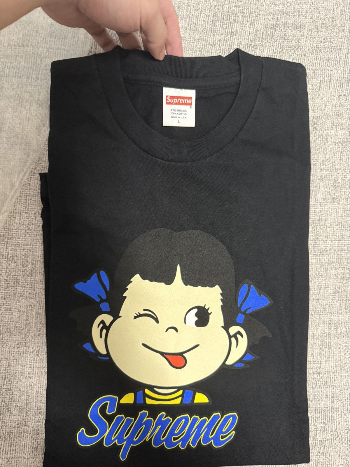 Supreme Supreme candy girl photo tee black large Size US M / EU 48-50 / 2 - 1 Thumbnail