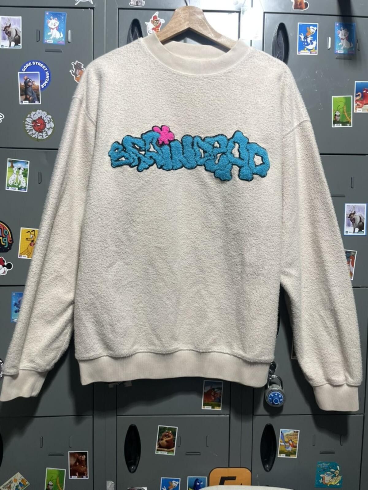 Brain Dead braindead cotton crewneck reverse smooth inside fuzzy outter Size US M / EU 48-50 / 2 - 1 Thumbnail