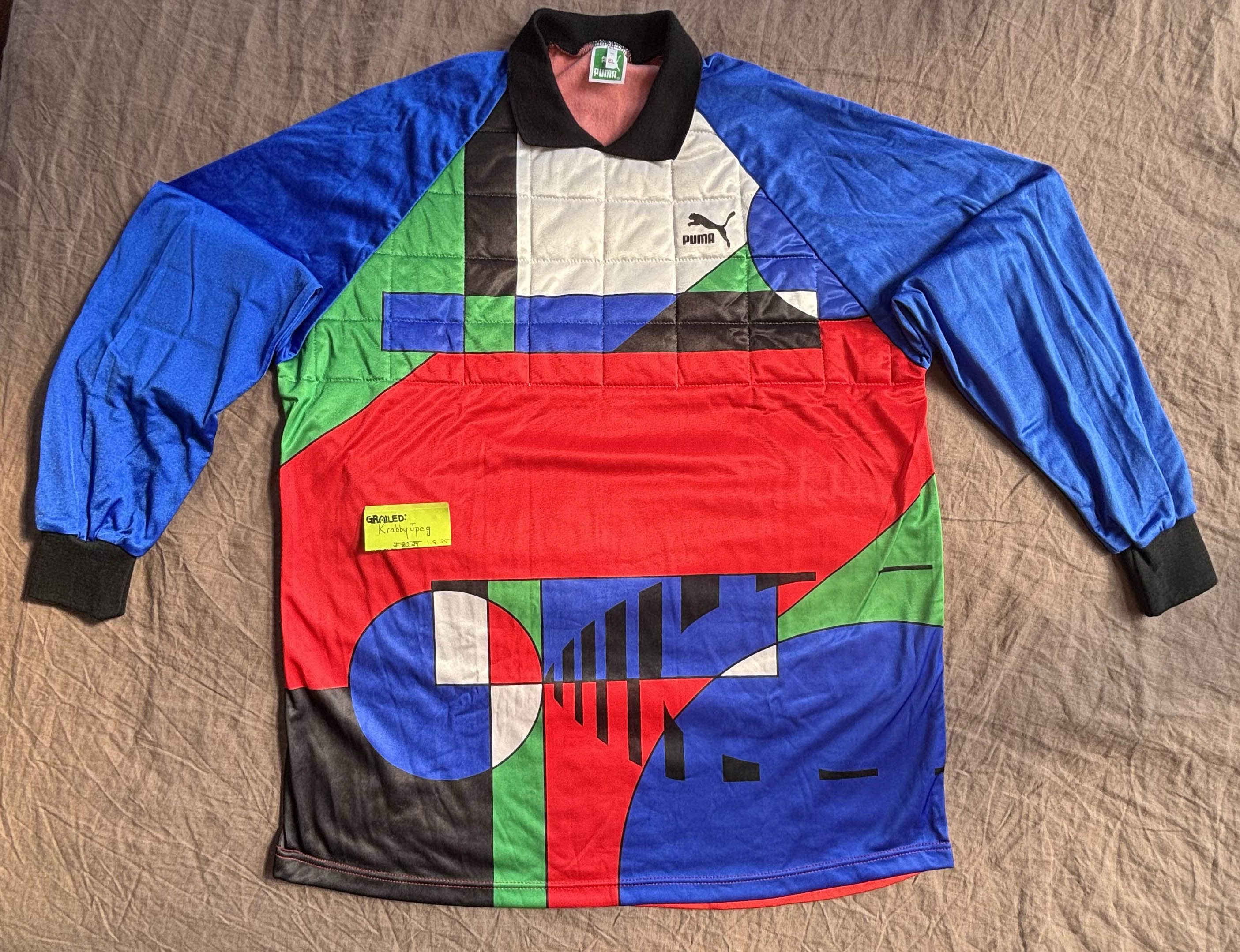 Puma Deadstock Vintage Euro Goalkeeper Puma Futbol Size US XL / EU 56 / 4 - 7 Thumbnail