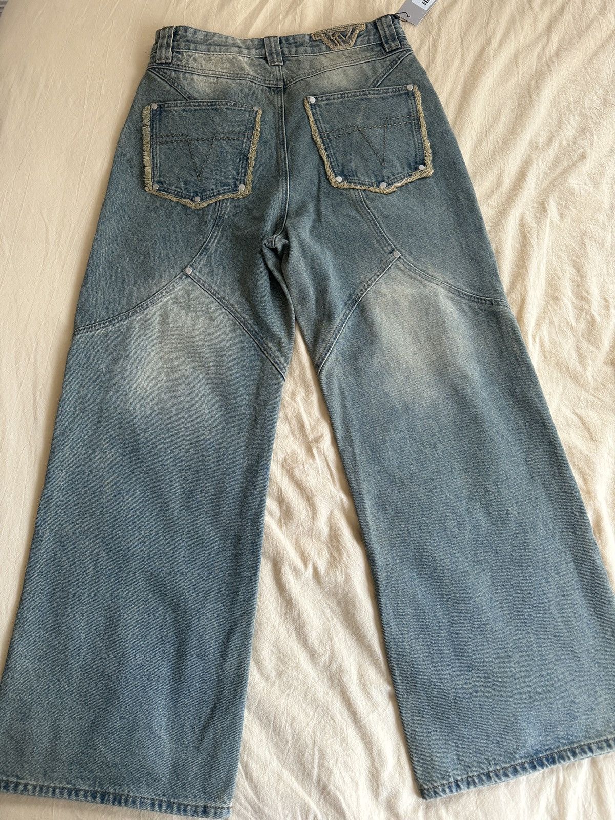 Trendt Vision Trendtvision Yellow/Blue Basic Denim (Small) Size US 32 / EU 48 - 2 Thumbnail