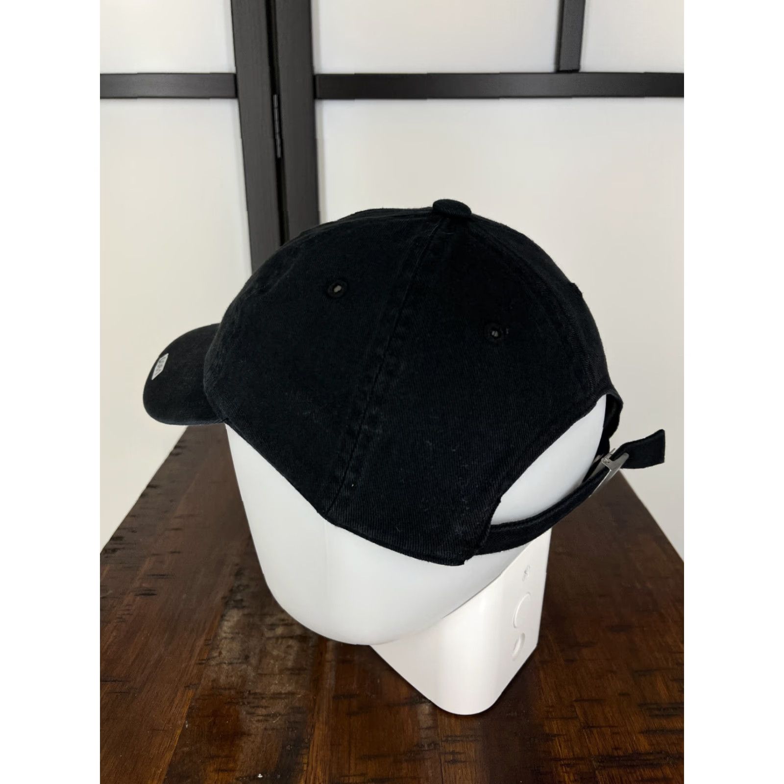 Adidas ADIDAS Hat Baseball Cap One Size Black Cotton Twill Strapback Breathable Adjustable Mens Baseball Cap 90s Outdoor Sports Size ONE SIZE - 5 Thumbnail