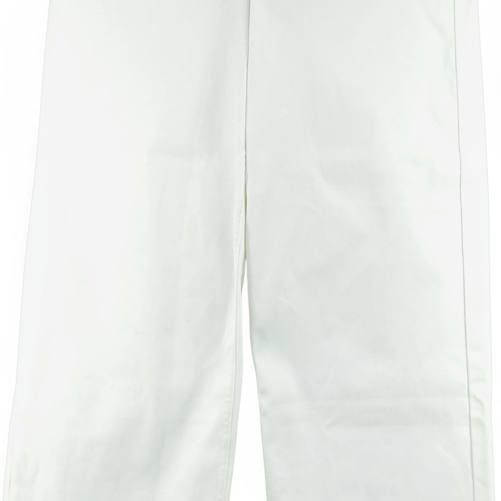Spanx Spanx Size M Pants Twill Pull On Cropped Stretch White Size 29" - 3 Thumbnail