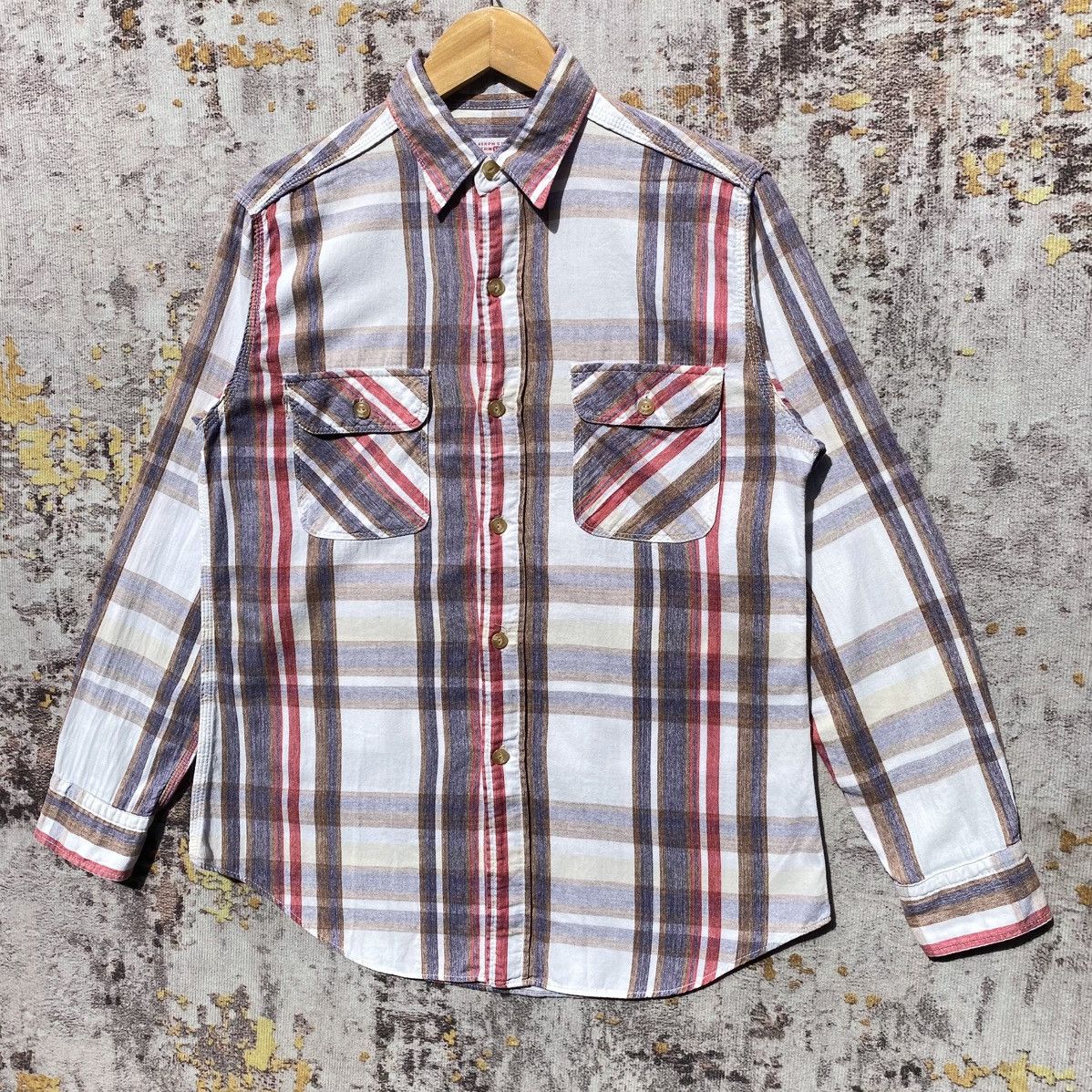 45rpm 45Rpm Studio Denim Line Shirt 45Rpm Japan Brand Size US S / EU 44-46 / 1 - 3 Thumbnail