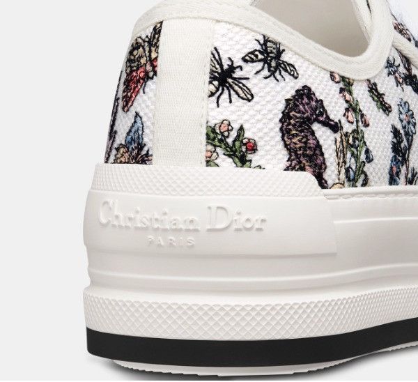 Dior o1w1db11025 KCK385 Platform Low-Top Sneakers in Multicolor Size US 8 / IT 38 - 3 Thumbnail