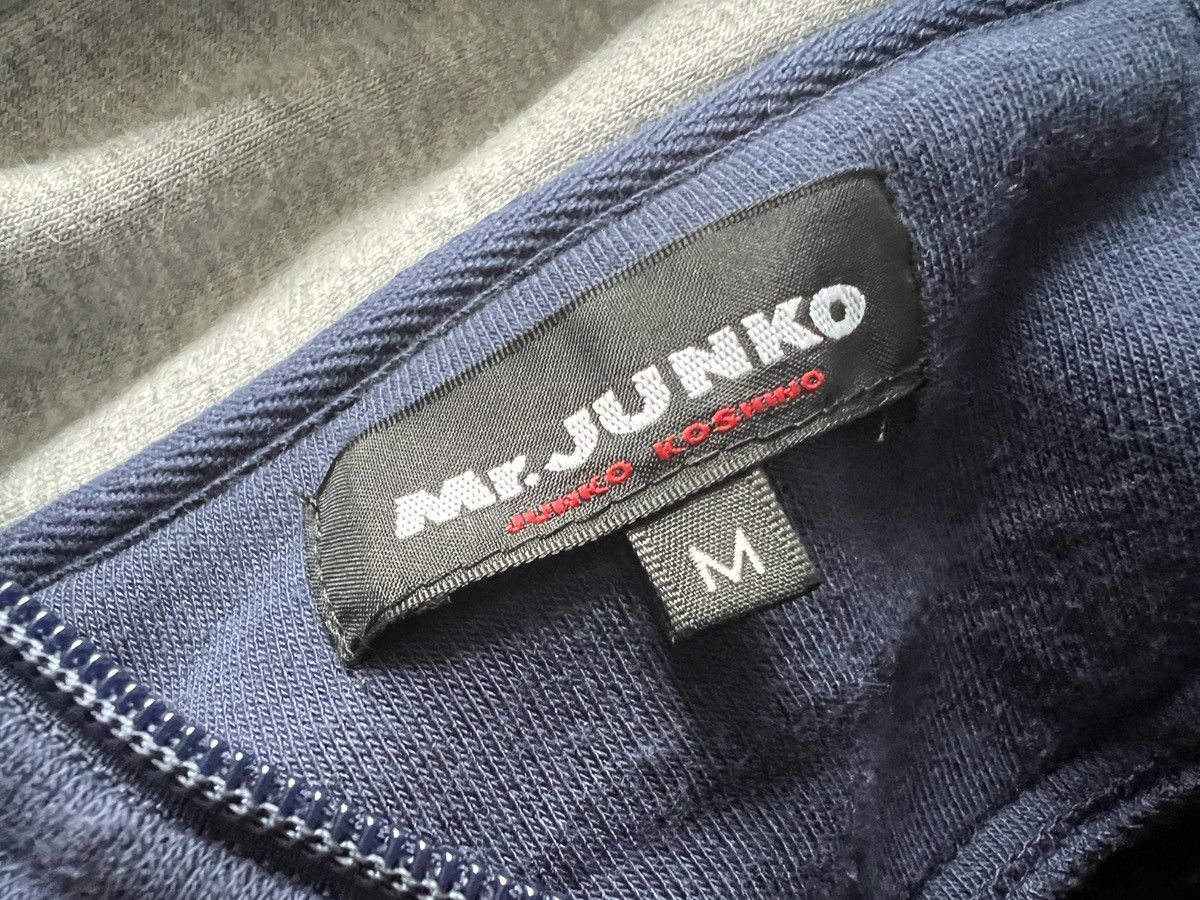 Mr.JUNKO : Sweater Half Zipper Soft Fabric