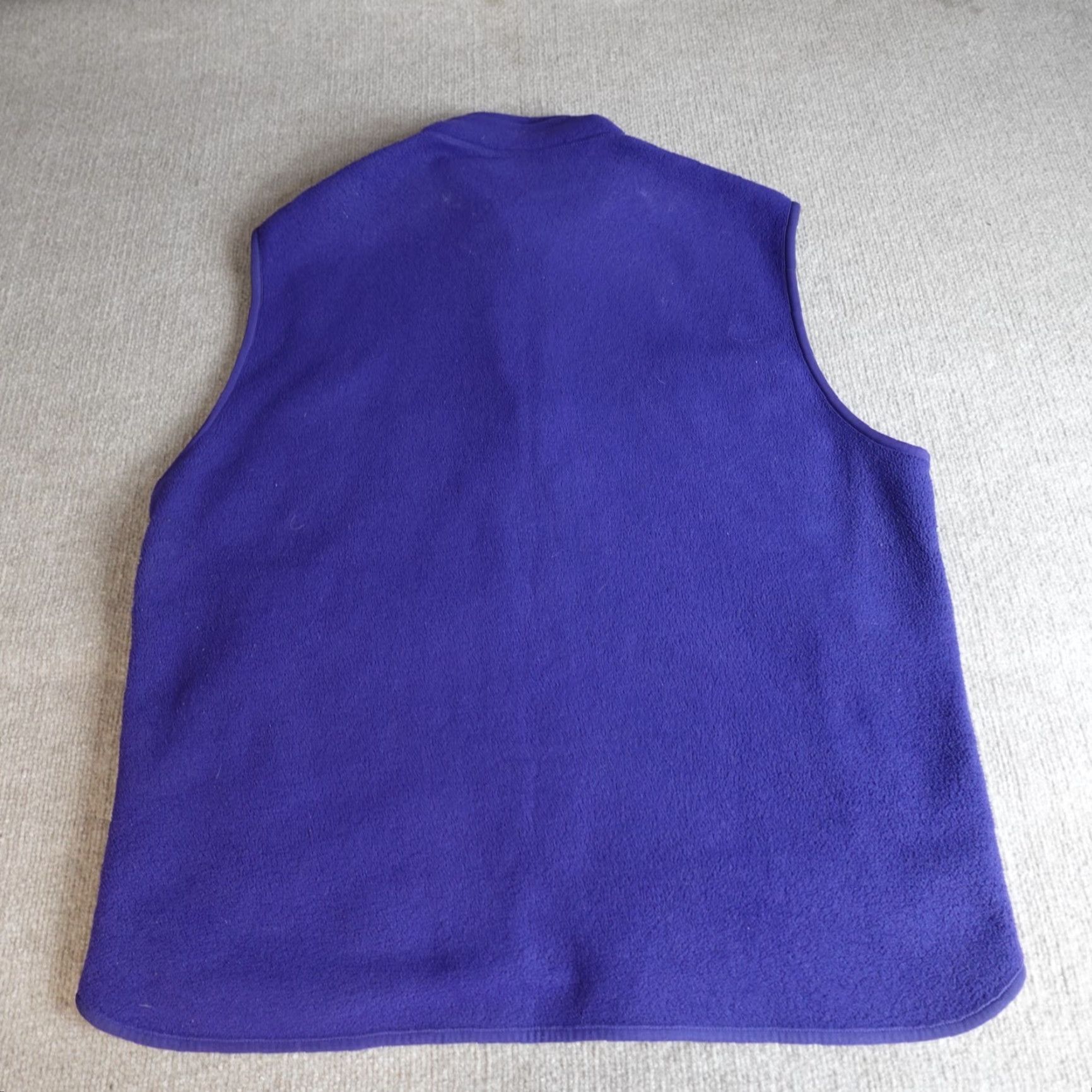 Patagonia VINTAGE Patagonia Mens Jacket XL Blue Purple Fleece Synchilla Vest Made in USA Size US XL / EU 56 / 4 - 6 Thumbnail