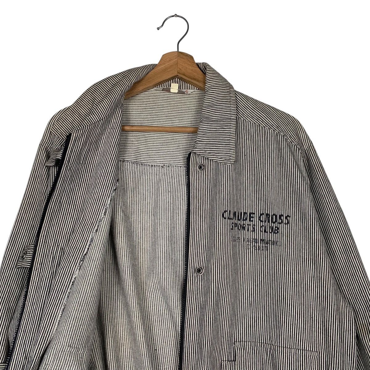 Japanese Brand Japanese Brand Claude Cross Hickory Bomber Jacket Size US M / EU 48-50 / 2 - 10 Thumbnail