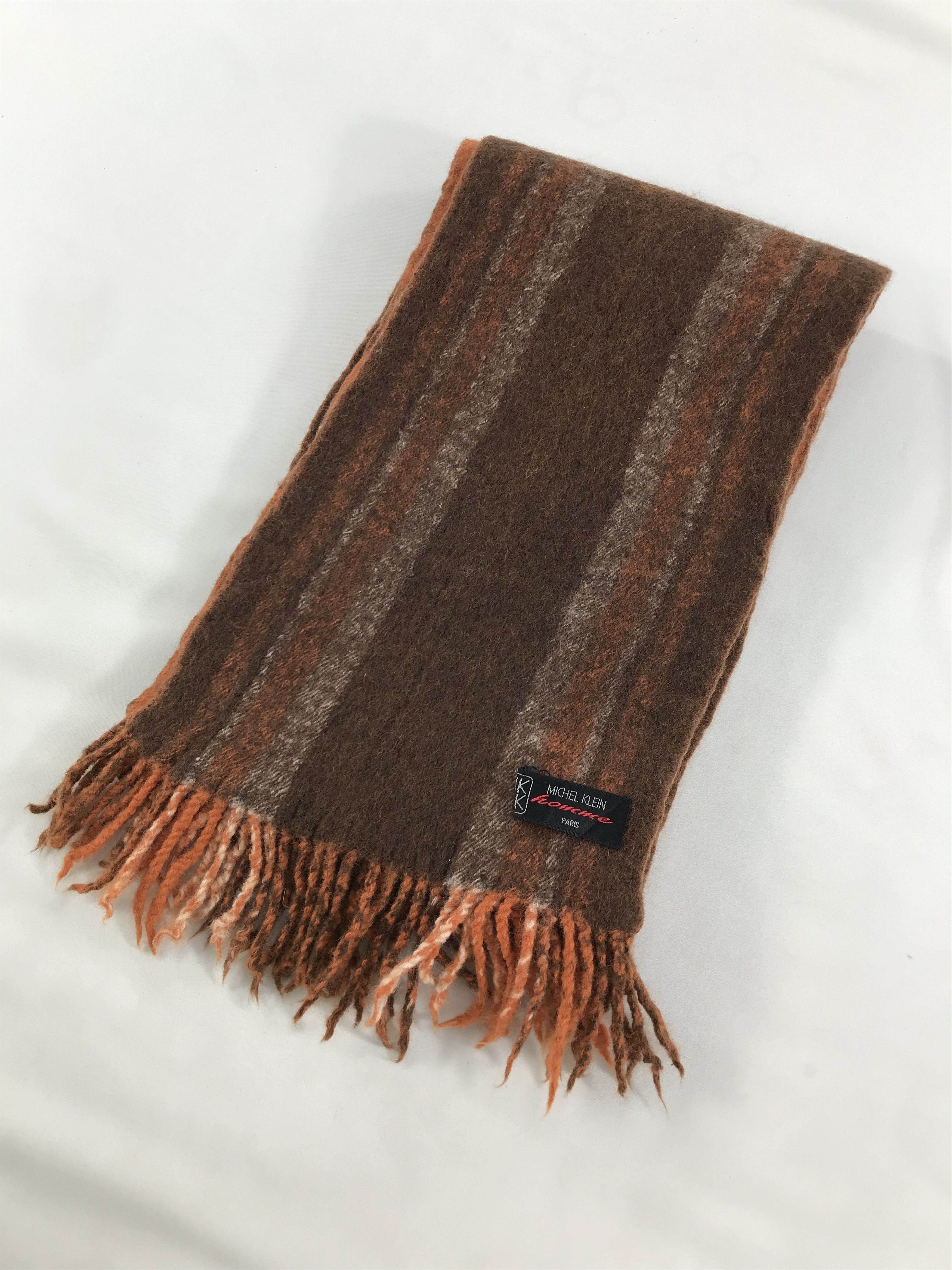 Michel Klein Michel Klein Wool Scarf Muffler Neckgear Neck Warmer V31 Size ONE SIZE - 3 Thumbnail