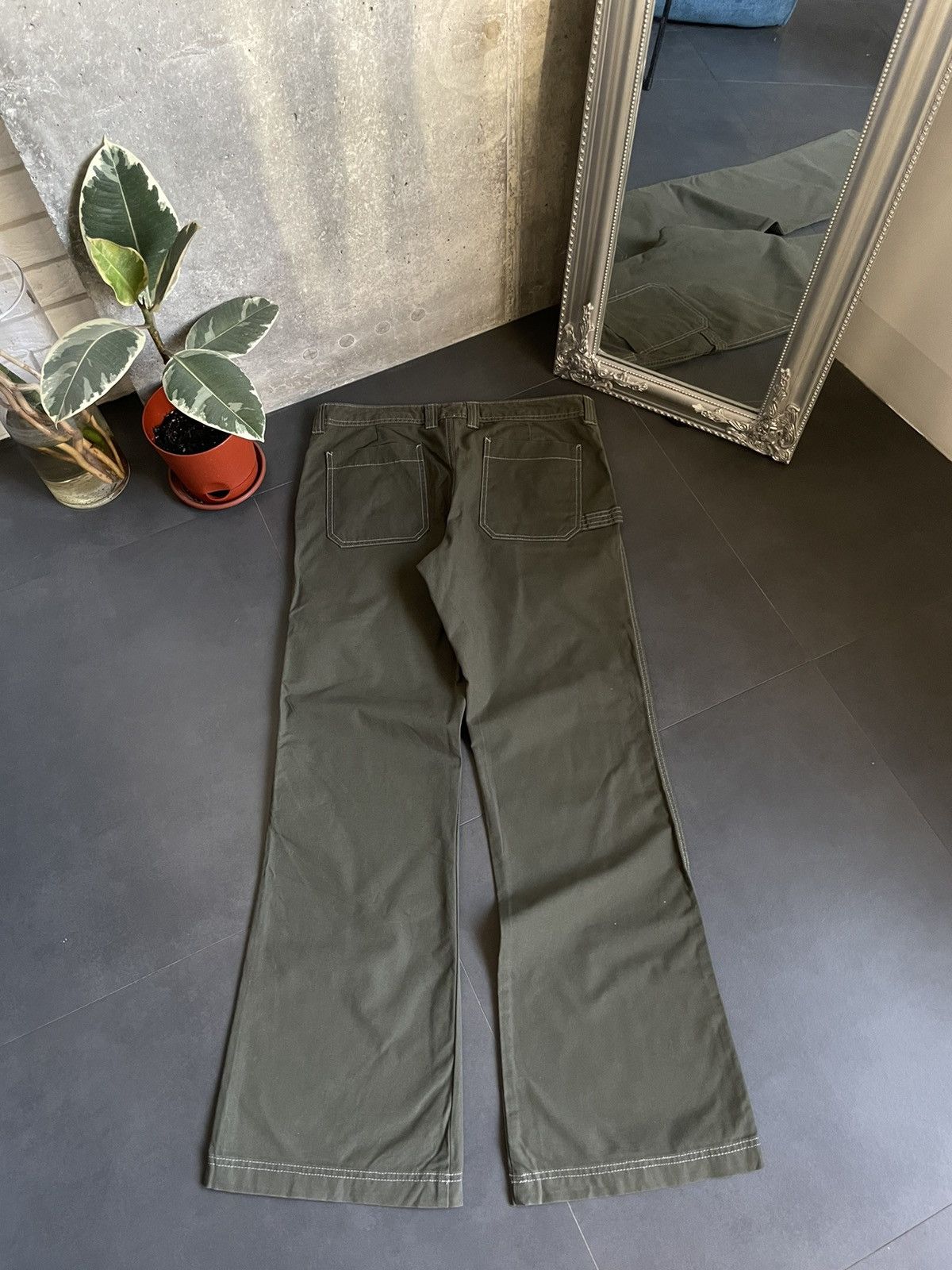 Gap Vintage Gap Japanese Flared Carpenter Pants Carhartt style Size US 34 / EU 50 - 1 Thumbnail