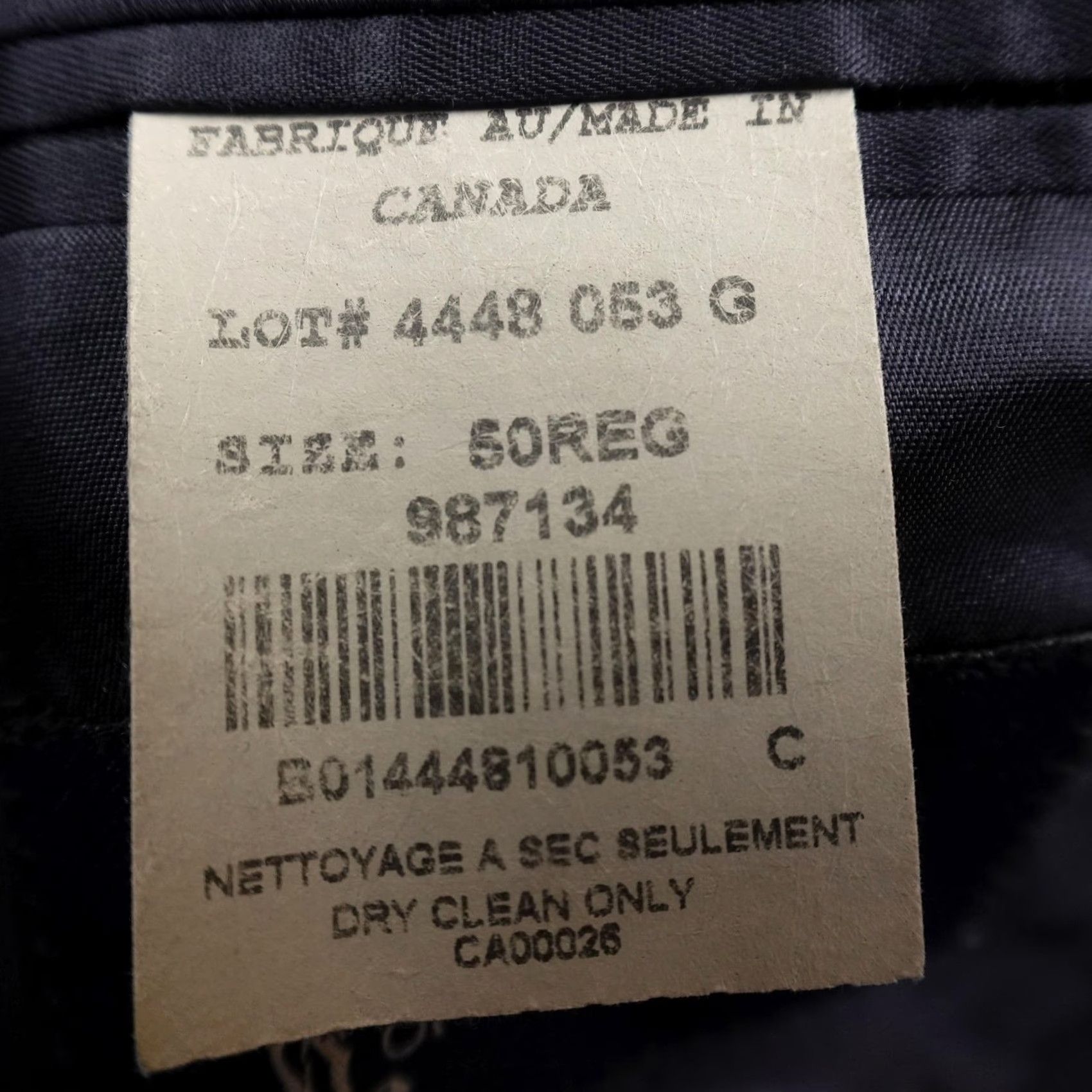 Camel VTG Loro Piana Camel Hair Blazer Mens 50 Blue Sport Coat Jacket 2 Piece Notch Lapel Two-Button Canada UK 50 Regular Blue Mens VTG Coat Suit Jacket Size 50R - 7 Thumbnail
