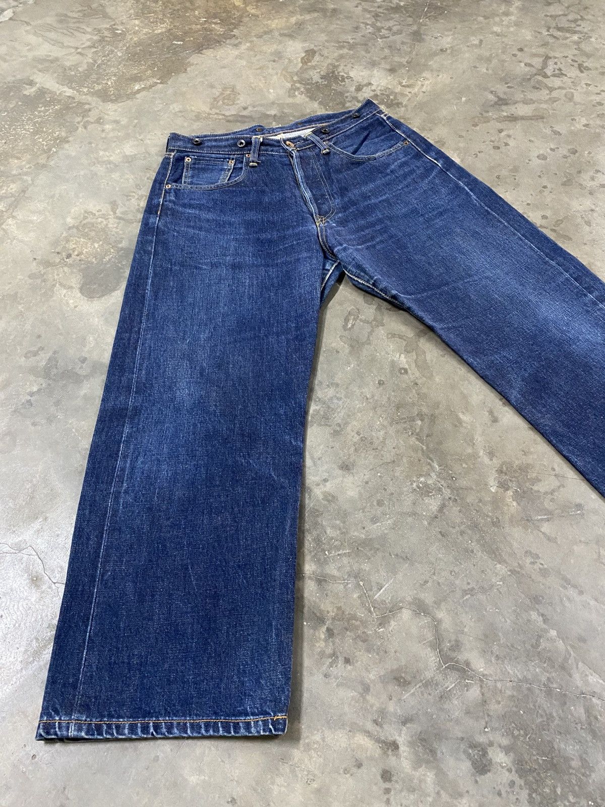 Edwin × Hysteric Glamour × Tornado Mart Baggy Jeans Japanese Edwin 4525 Selvedge Denim @235 Size US 30 / EU 46 - 1 Thumbnail