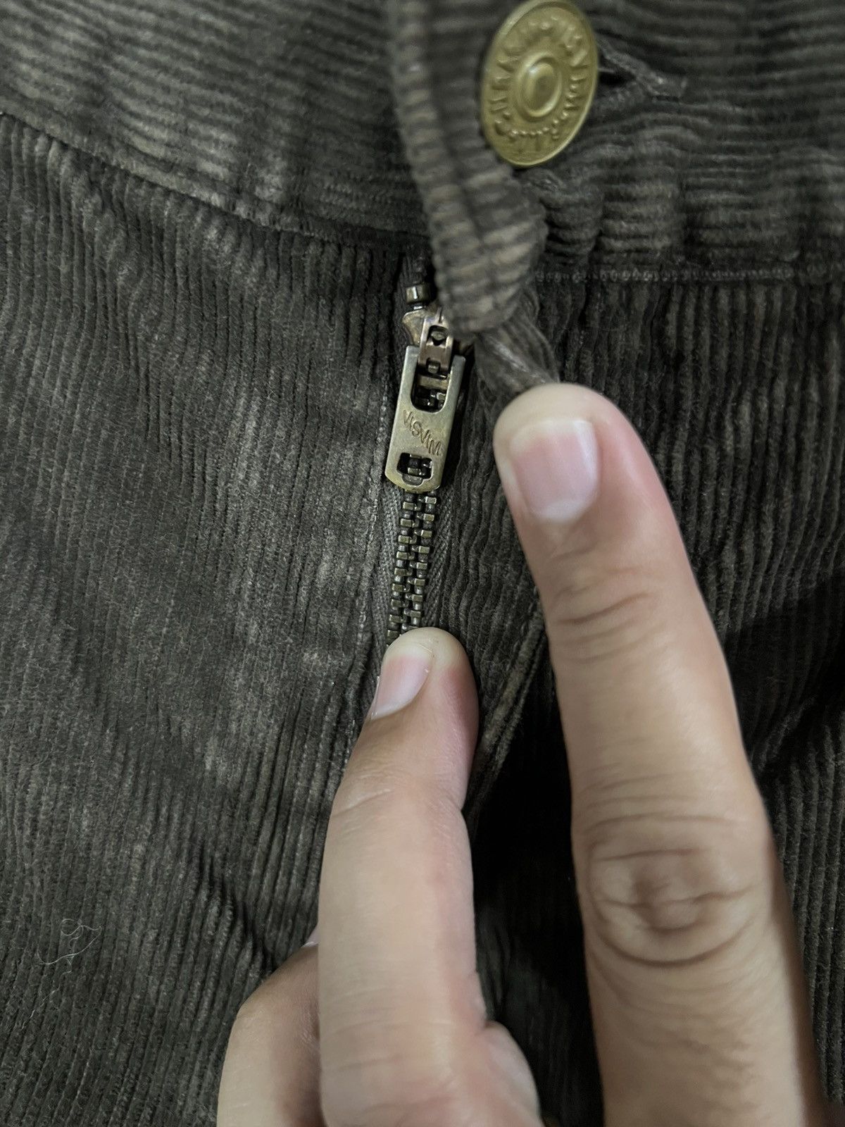 Visvim Visvim mud dyed corduroy casual pants workwear Size US 31 - 4 Thumbnail
