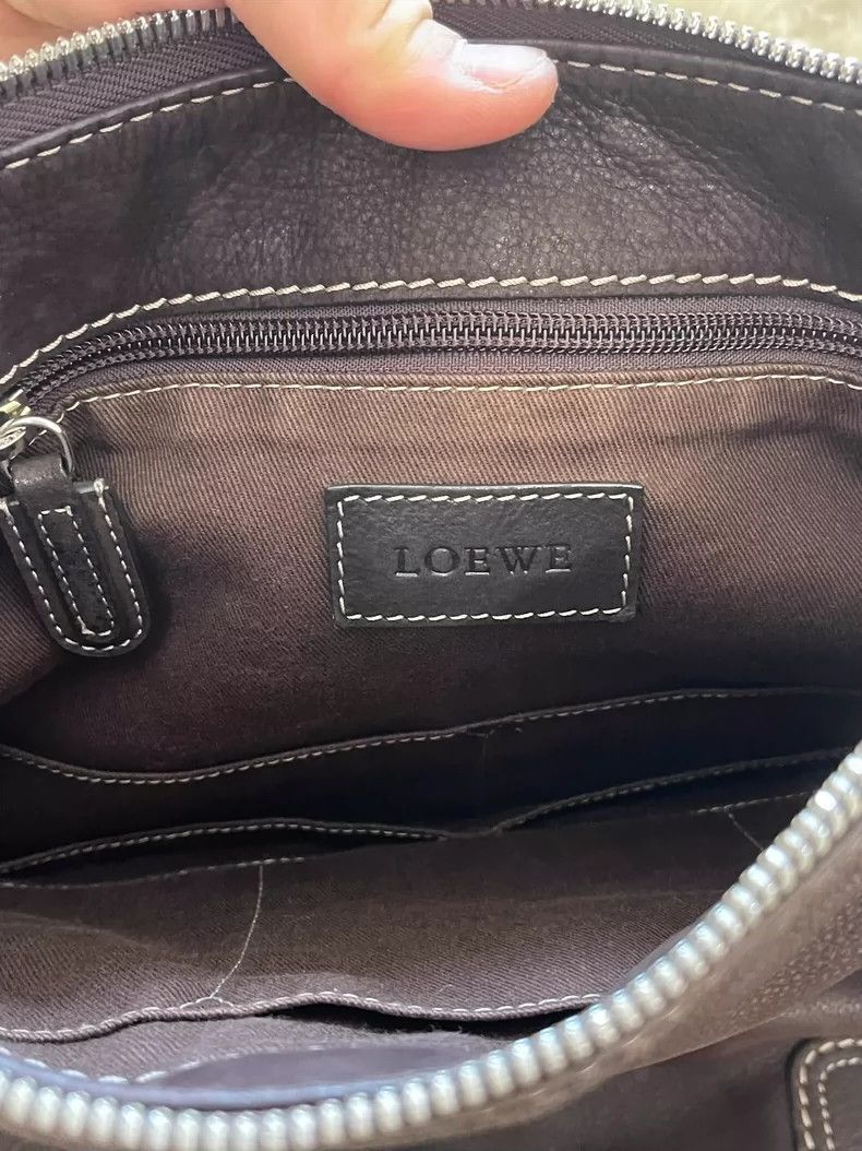 Loewe loewe Large suede cross-body bag 2503-Nextarrow Size ONE SIZE - 5 Thumbnail