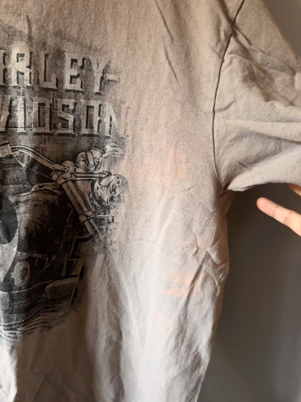 Harley Davidson Harley Davidson Liberator Warsaw, Poland Grey Vintage Tee Size US L / EU 52-54 / 3 - 2 Thumbnail