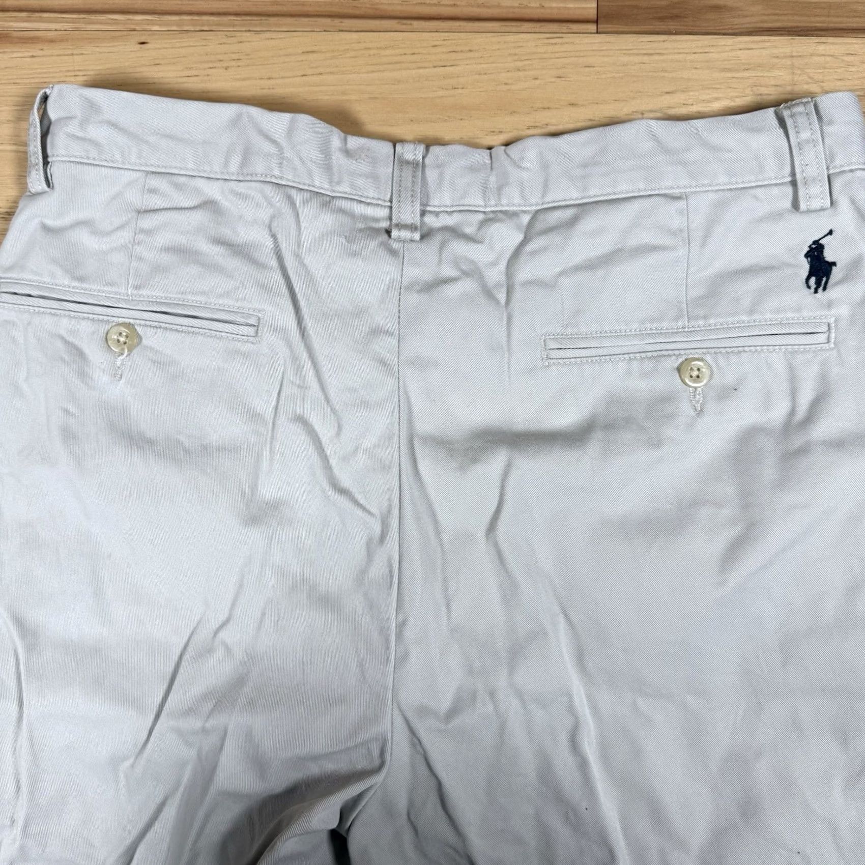 Polo Ralph Lauren VINTAGE Polo Ralph Lauren Preston Pants Mens 32x32 Khaki Straight Leg Classic Polo Ralph Lauren Andrew Chino USA 32 Beige Mens Size US XS / EU 42 / 0 - 5 Thumbnail
