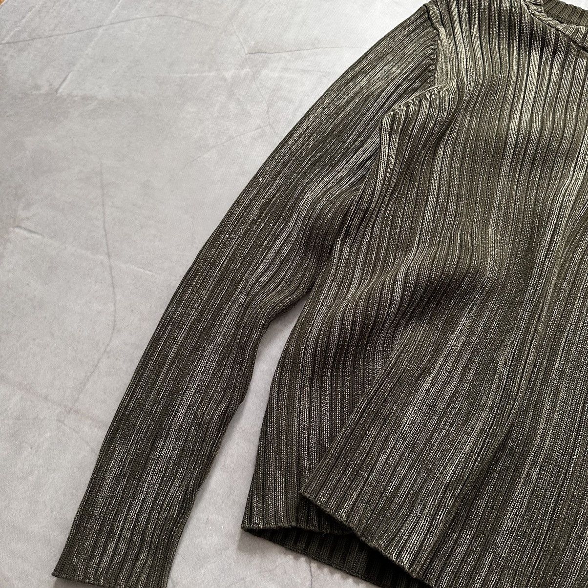 Hysteric Glamour × Undercover Japan Faded LGB Impala Vibe Knit Ribbed Sweater Size US XL / EU 56 / 4 - 10 Thumbnail