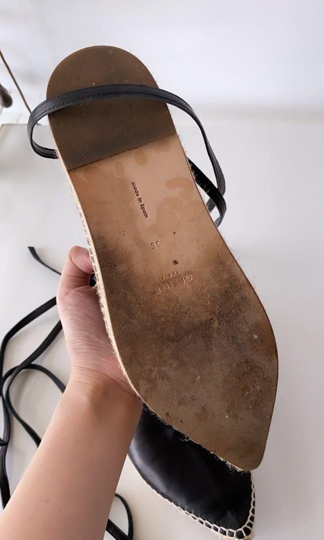 Celine Old Céline Strappy flat Size US 6 / IT 36 - 2 Thumbnail