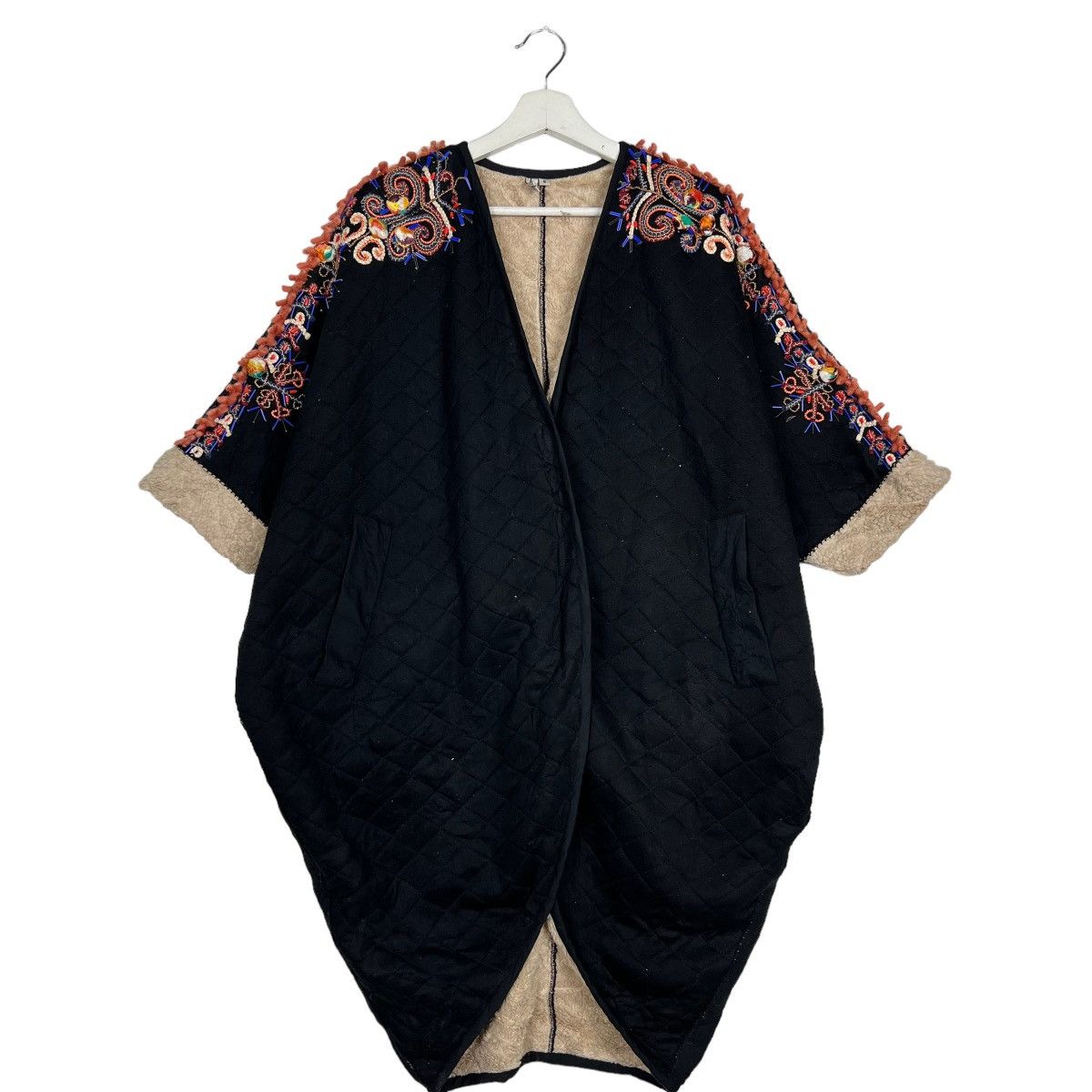 Japanese Brand 🔥 HARAJUKU TOKYO STYLE CARDIGAN JACKET FAUX FUR LINING Size US M / EU 48-50 / 2 - 2 Thumbnail