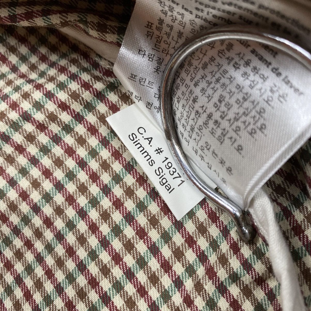 Marshall Artist Marshall Artist Gingham Mountain Parka Pullover Jacket Size US M / EU 48-50 / 2 - 15 Thumbnail