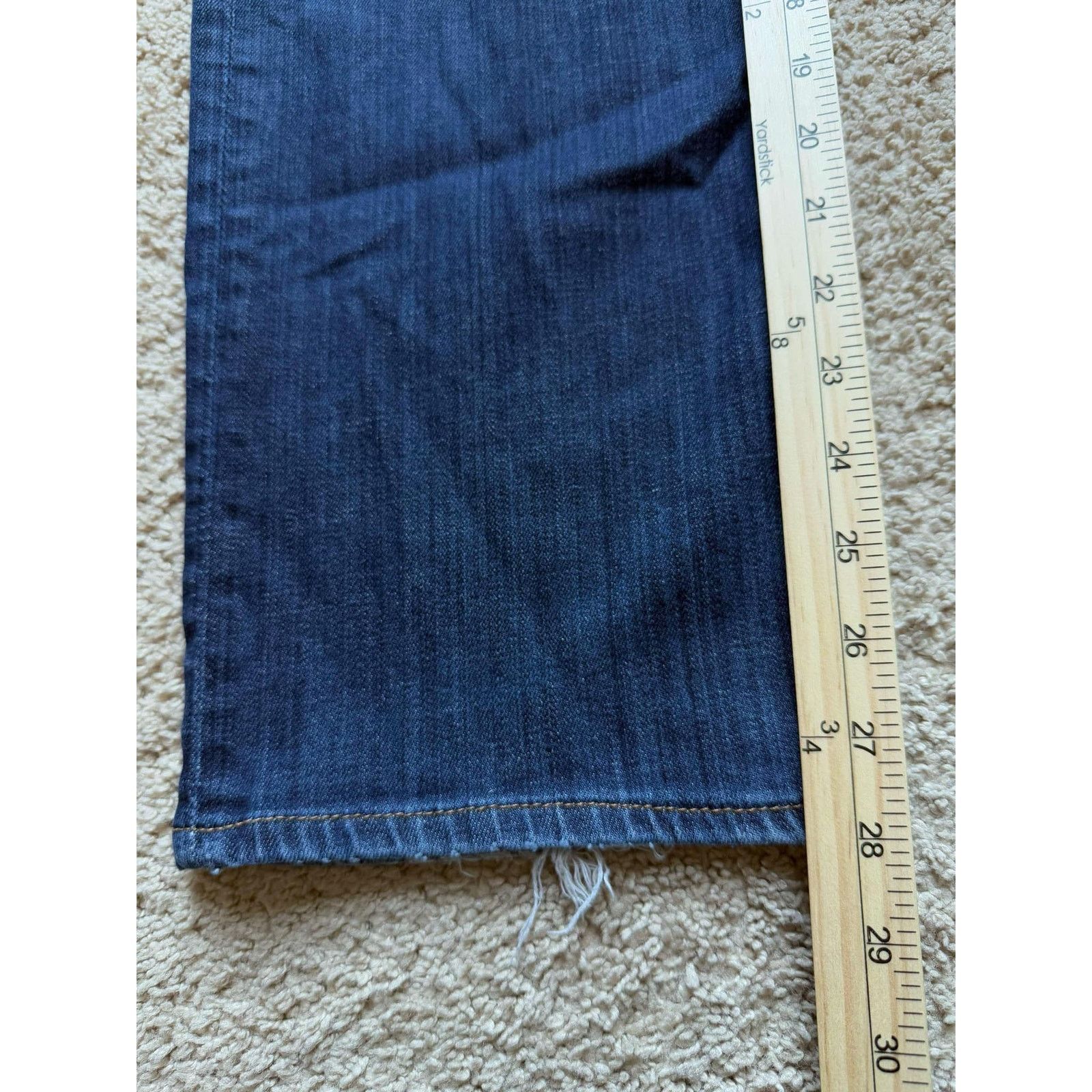 7 For All Mankind 7 for All Mankind Carsen Straight Performance Jeans Blue Size US 34 / EU 50 - 11 Thumbnail