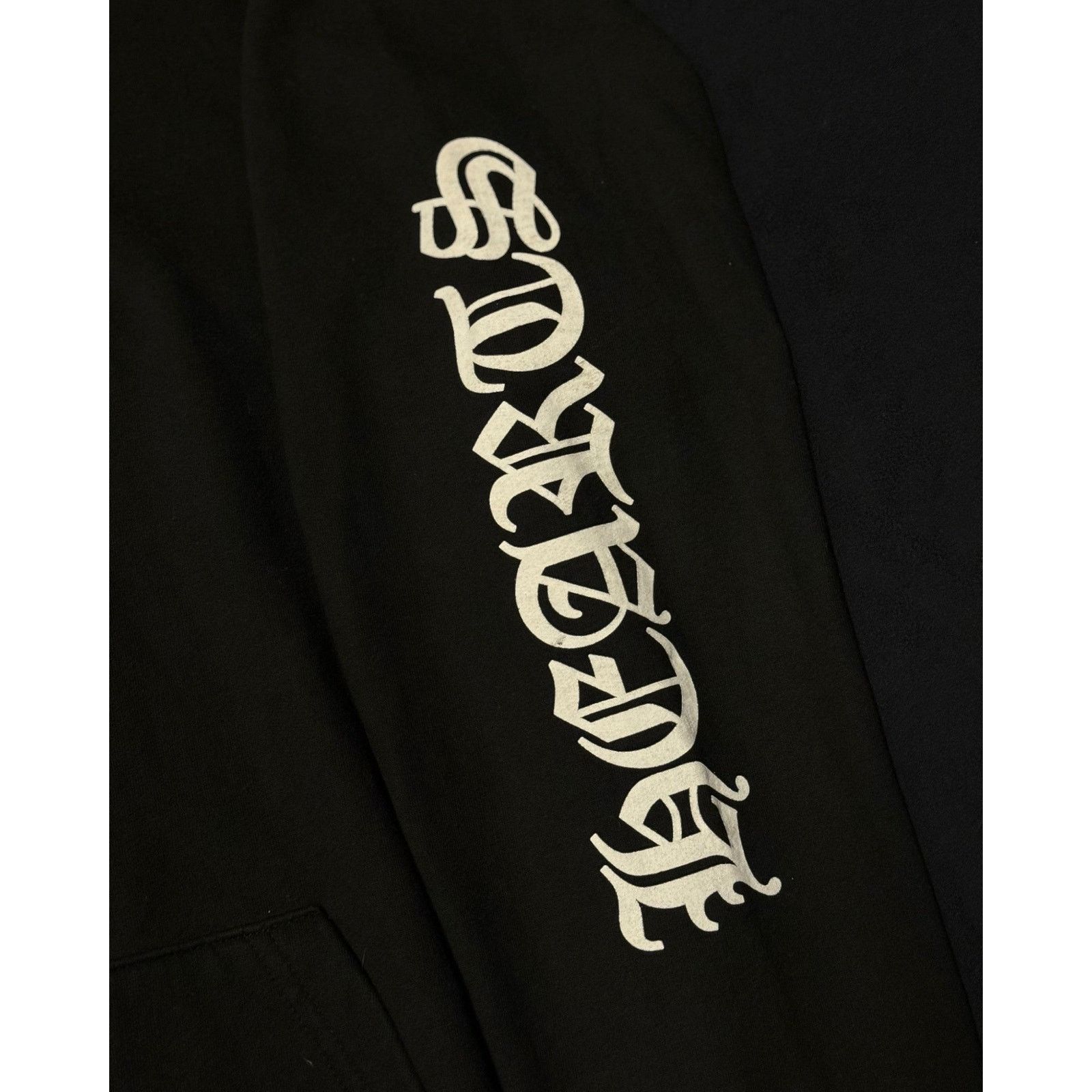 Chrome Hearts Chrome Hearts Black Scroll Logo Hoodie Size US XXL / EU 58 / 5 - 3 Thumbnail