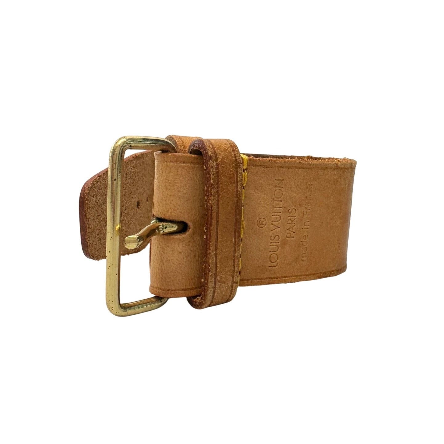 Louis Vuitton Louis Vuitton Vachetta Lether Poignet Size ONE SIZE - 3 Thumbnail