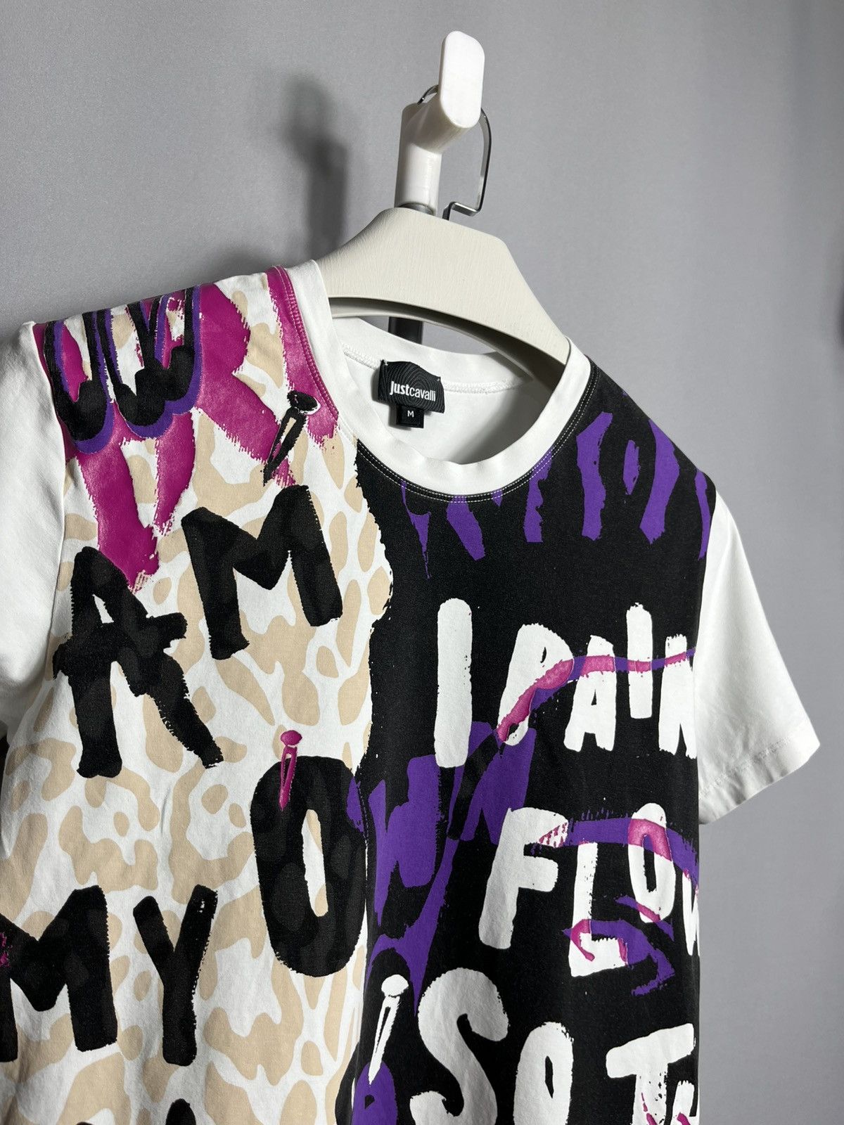 Just Cavalli just cavalli graphic art print t-shirt men’s cotton Size US M / EU 48-50 / 2 - 3 Thumbnail