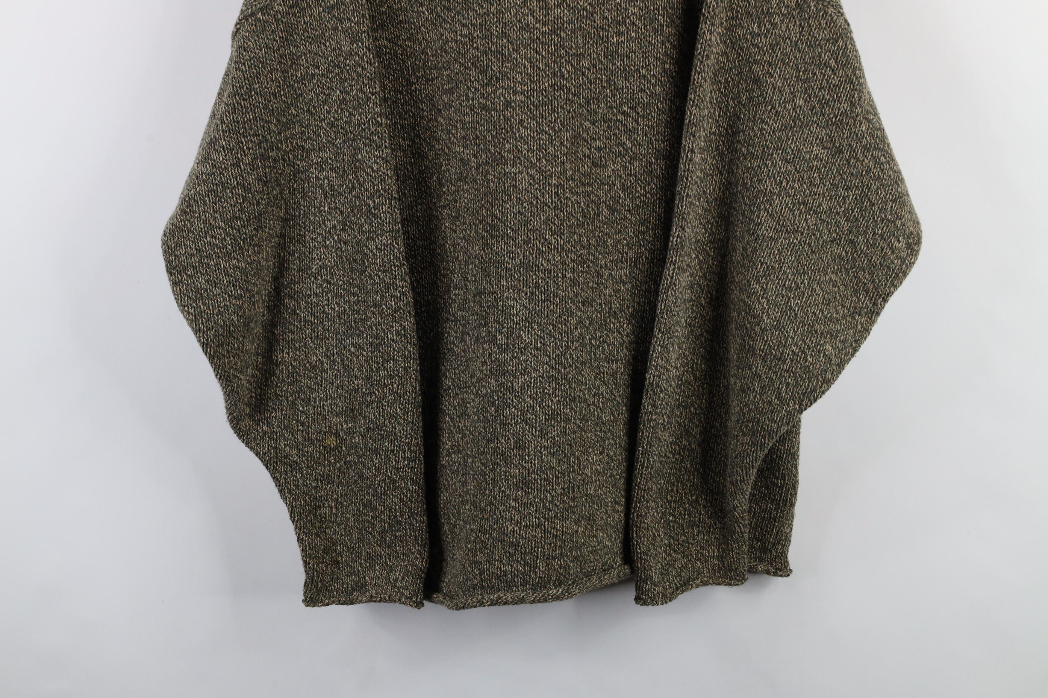 Vintage Vintage 90s Streetwear Marled Knit Turtleneck Sweater USA Size US M / EU 48-50 / 2 - 3 Thumbnail