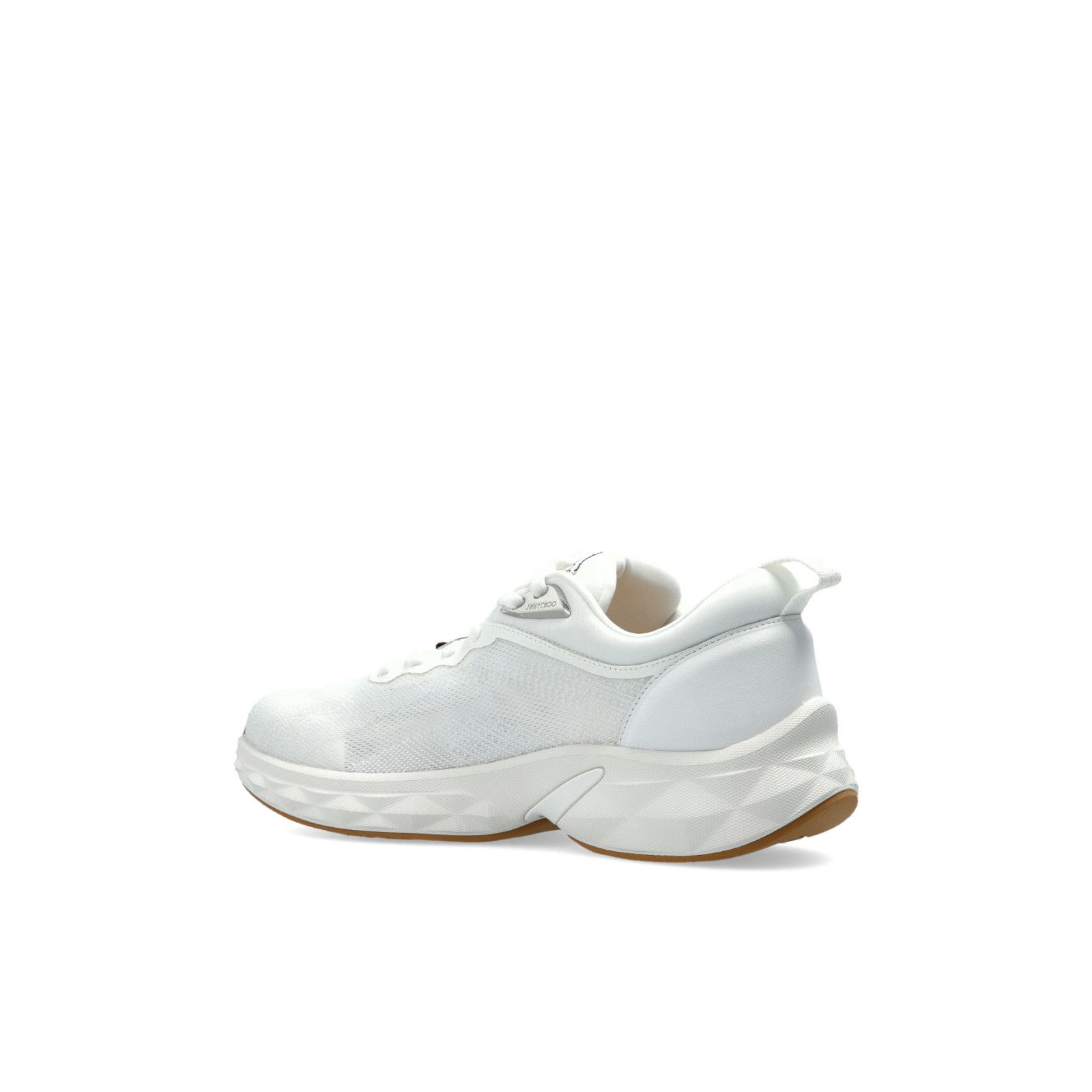 JIMMY CHOO White Diamond Run Sports Shoes New & Authentic (W