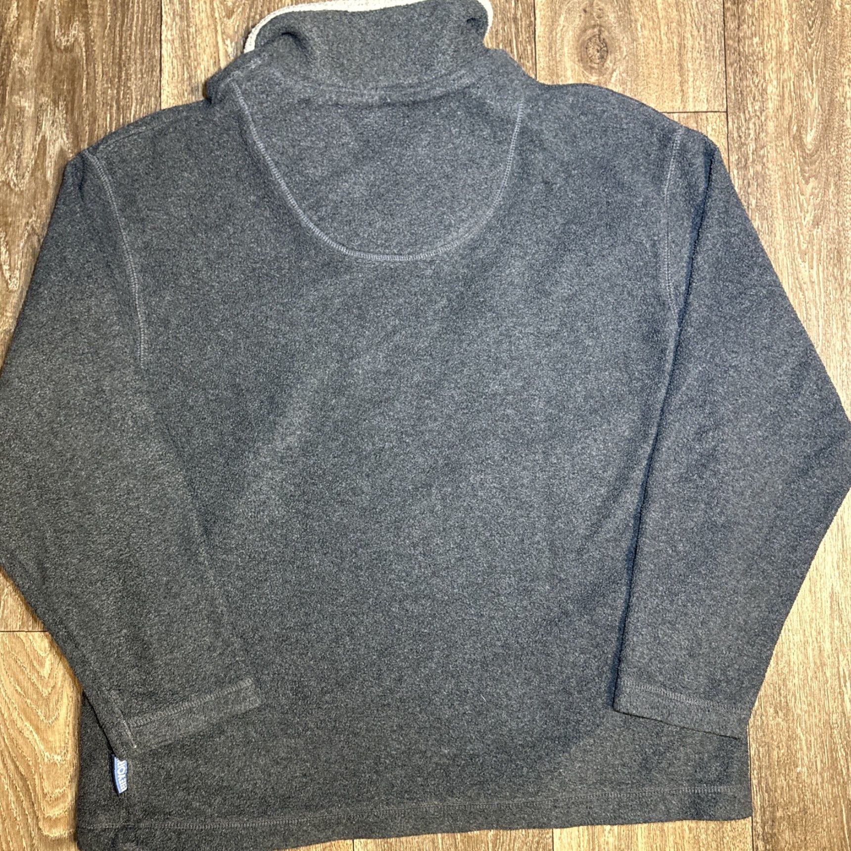 Disney VINTAGE Disney Eeyore True Blue Unit Embroidered Fleece Quarter Zip Sweatshirt M Gray Unisex Adults Woven? Size M / US 6-8 / IT 42-44 - 6 Thumbnail