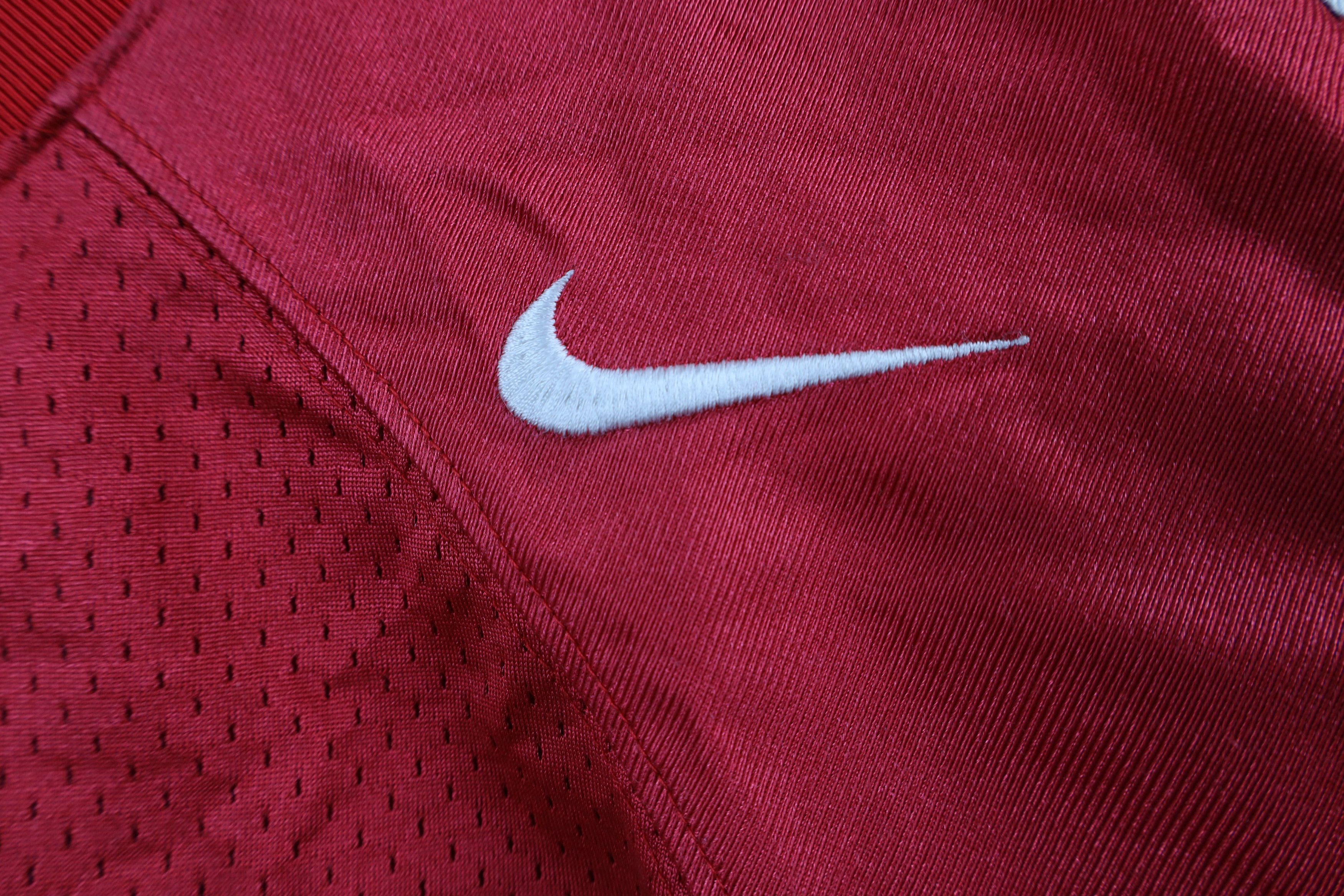 Nike × Vintage Vintage Nike Ohio State University Football Jersey Red #28 Size US L / EU 52-54 / 3 - 7 Thumbnail