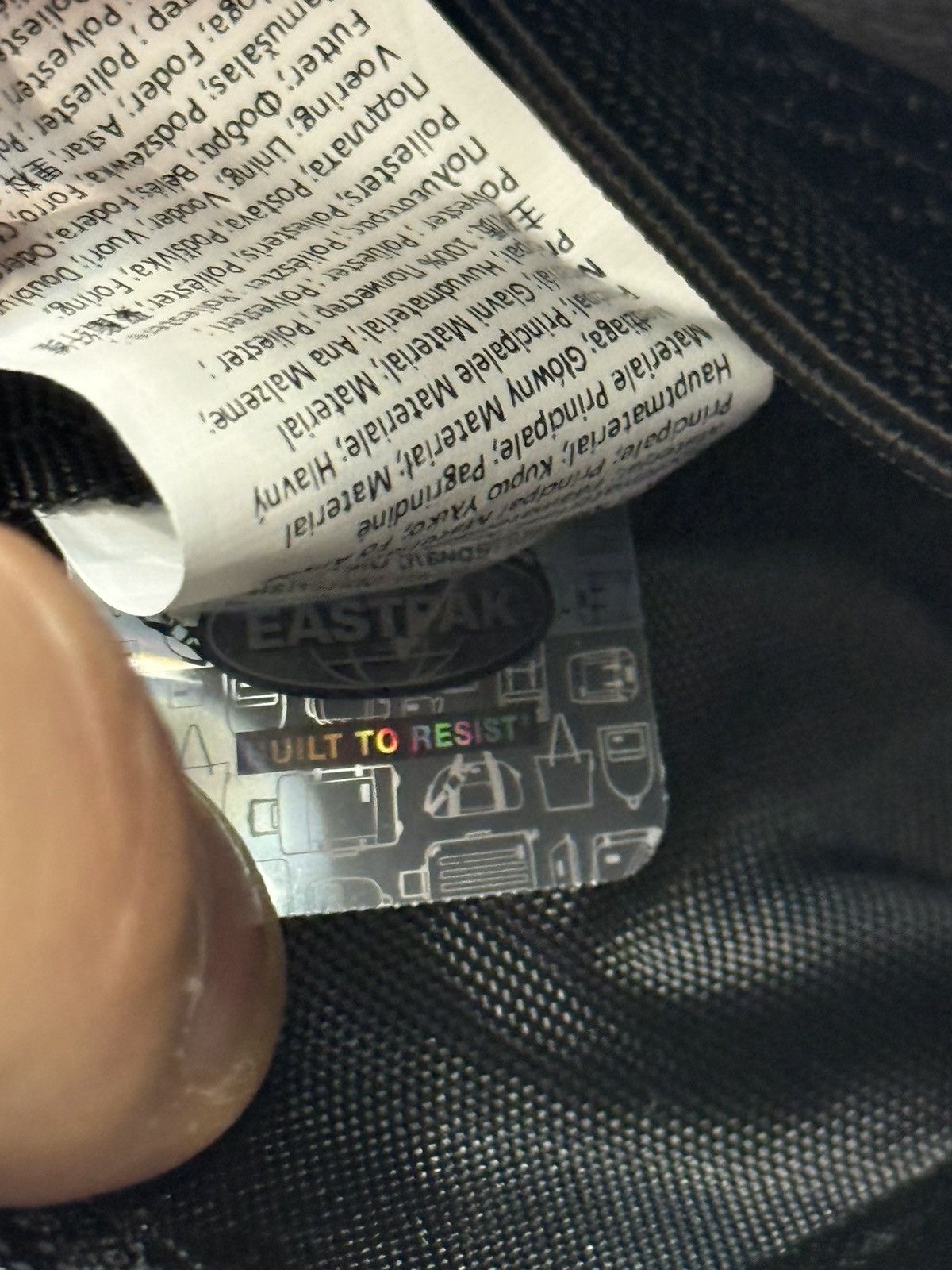 Eastpak × Telfar Eastpak x Telfar Black Circle Shoulder Bag Size ONE SIZE - 7 Thumbnail