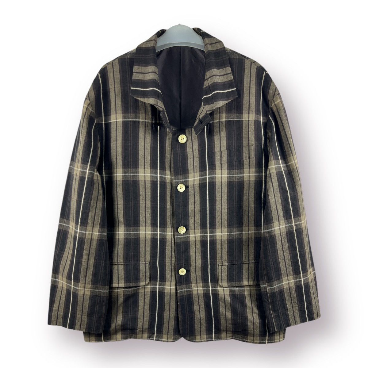 Japanese Brand 🔥Hiromichi Nakano Comme des Garcons style Design Jacket Size 34R - 1 Thumbnail