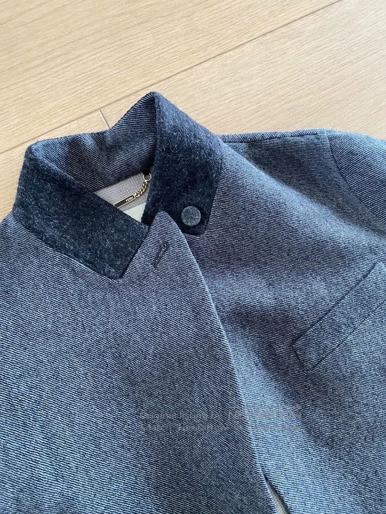 Fendi Fendi Grey cardigan coat Size XS / US 0-2 / IT 36-38 - 4 Thumbnail