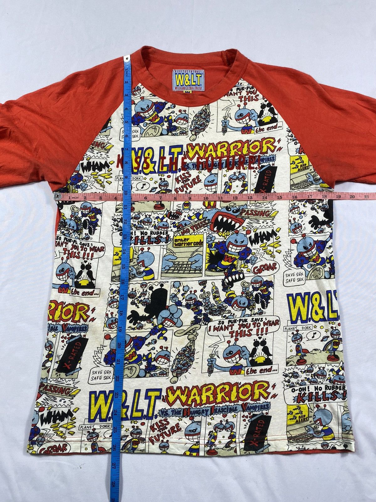 W&LT W.&L.T. Warrior kiss the future! long sleeve shirt Size US L / EU 52-54 / 3 - 9 Thumbnail
