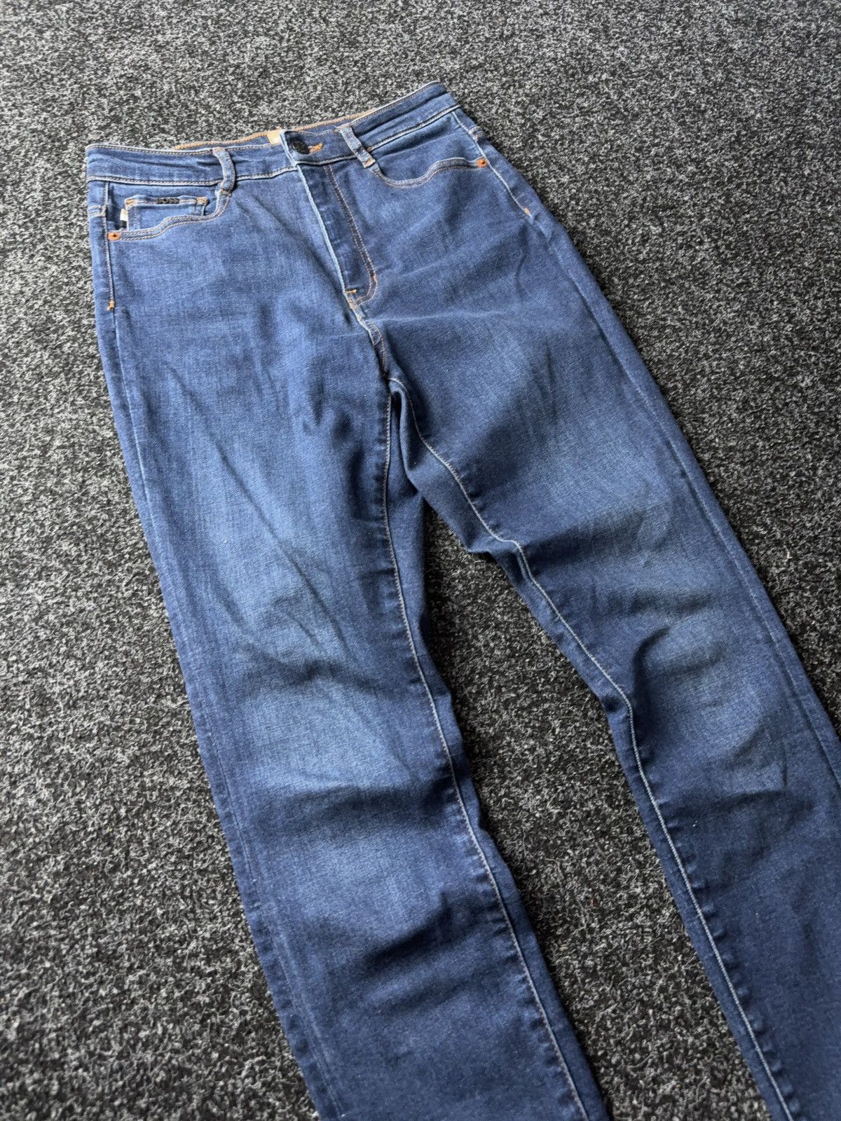 Hugo Boss Designer Luxury HUGO BOSS Slim Fit Stretch Jeans Dark Wash Size 27" / US 4 / IT 40 - 3 Thumbnail