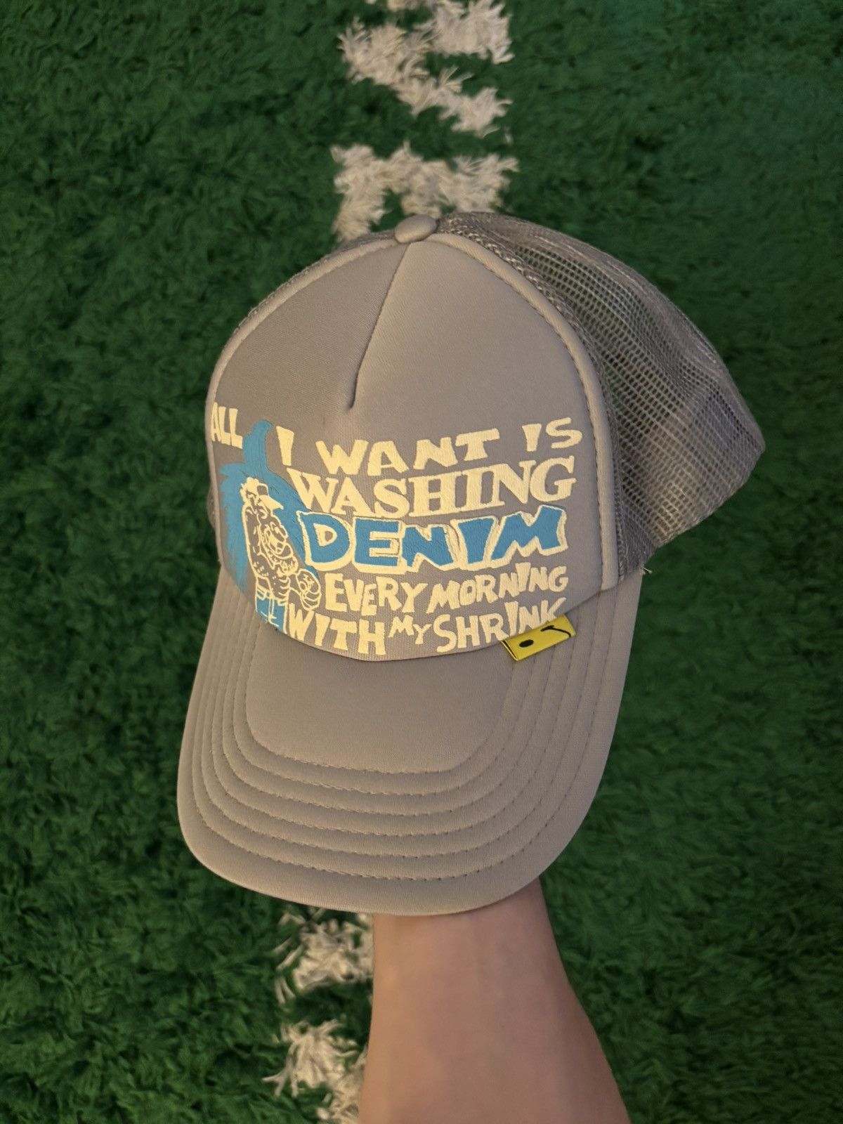 Kapital Kapital Trucker Hat (Washing Denim) Size ONE SIZE - 2 Thumbnail