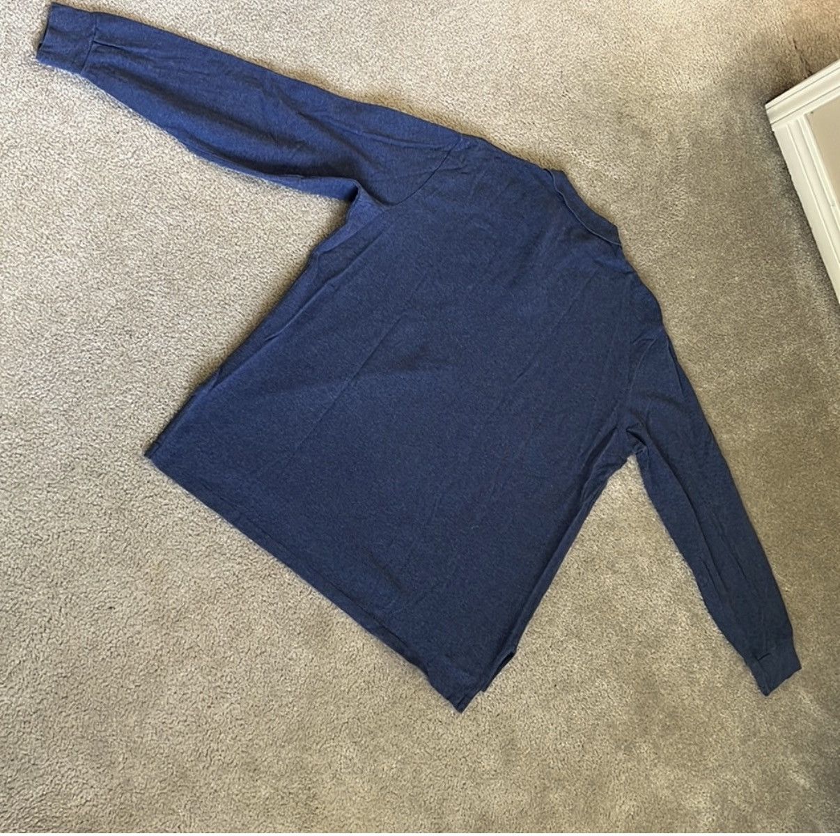 Polo Ralph Lauren Polo Ralph Lauren Blue Polo Long Sleeve Shirt Size US XL / EU 56 / 4 - 9 Thumbnail