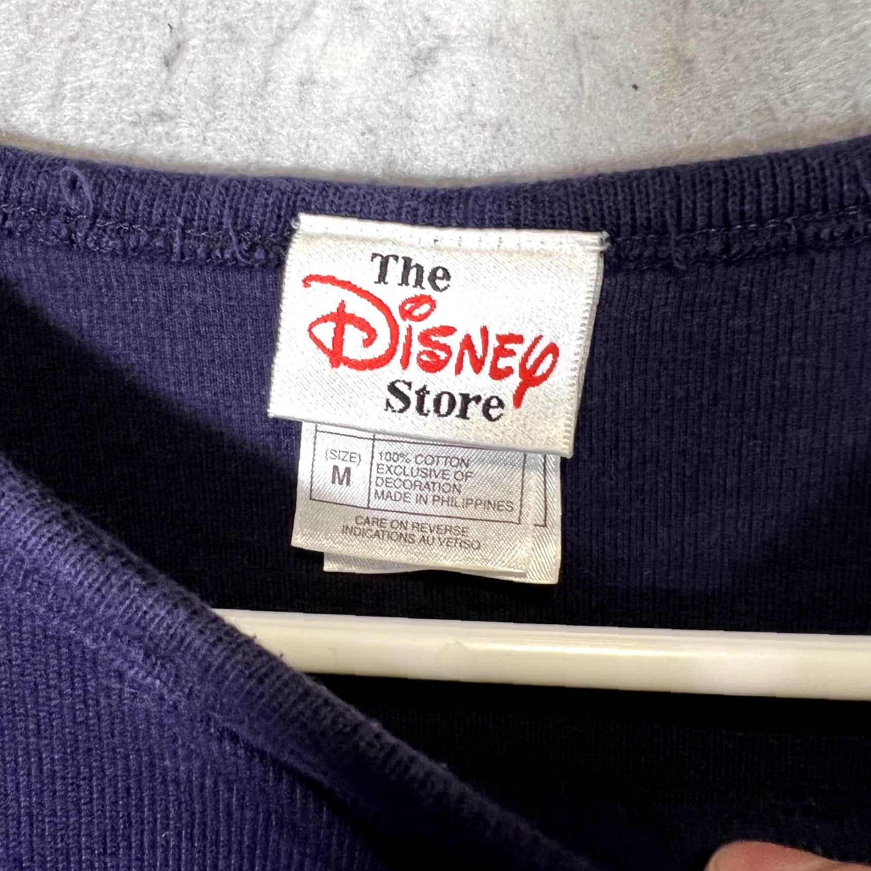 Disney VINTAGE The Disney Store Mickey Knit Womens Sweater Size Medium Blue Pullover Disney Store Sweatshirt Knit pattern Embroidered 8/10 Women Size M / US 6-8 / IT 42-44 - 6 Thumbnail