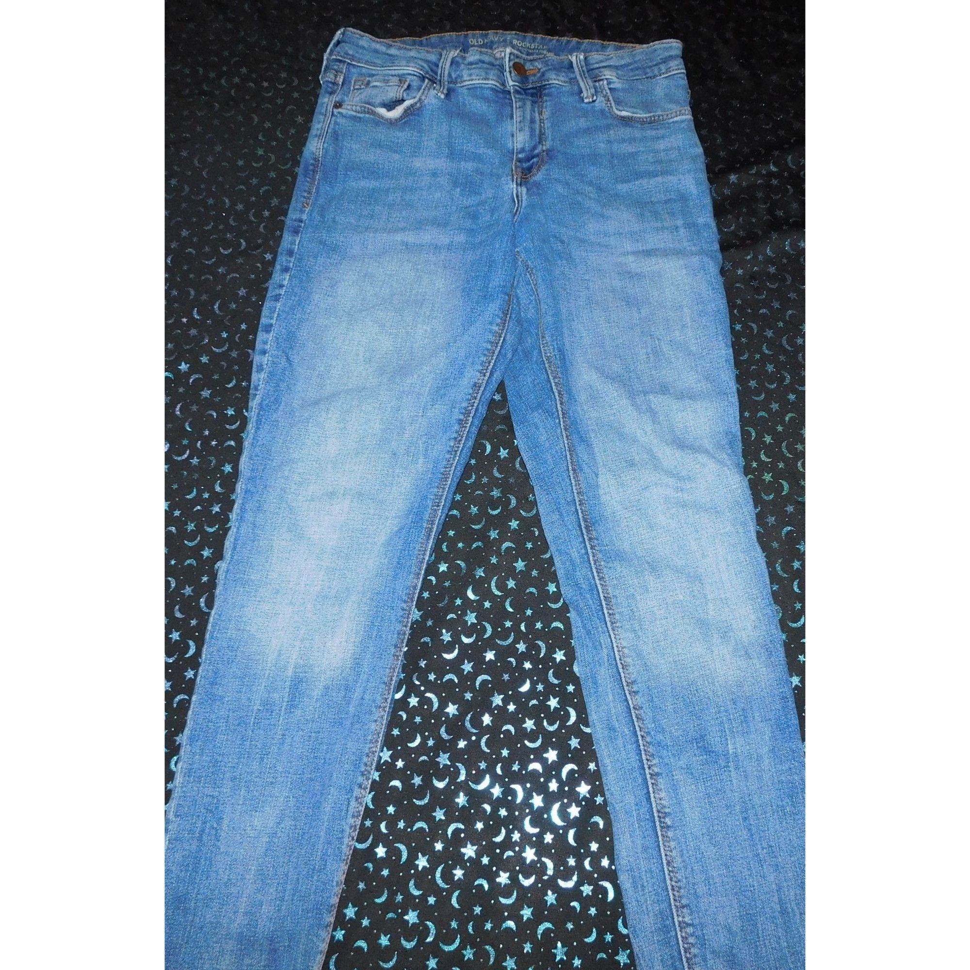 Old Navy Casual Classic Old Navy Rockstar Jeans Juniors Size 10 Size 28" / US 6 / IT 42 - 2 Thumbnail