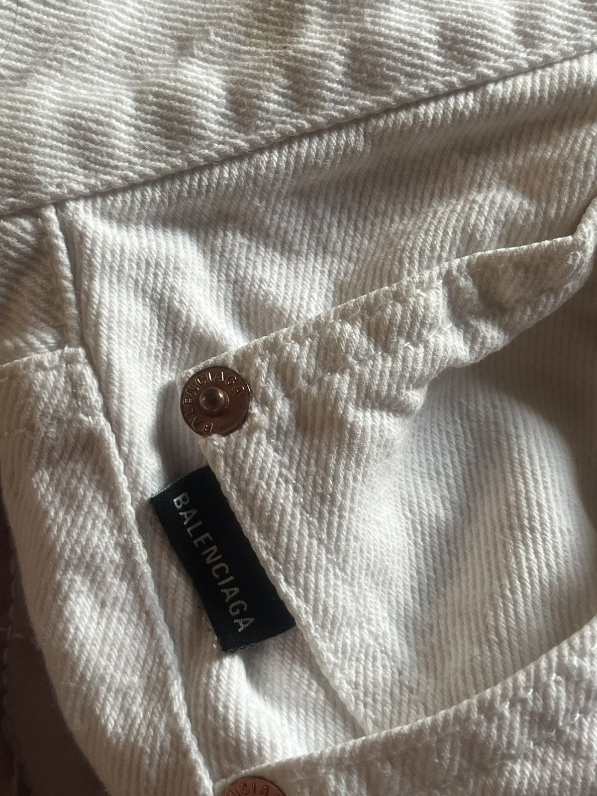 Balenciaga Balenciaga Straight Jeans Size 26" / US 2 / IT 38 - 2 Thumbnail