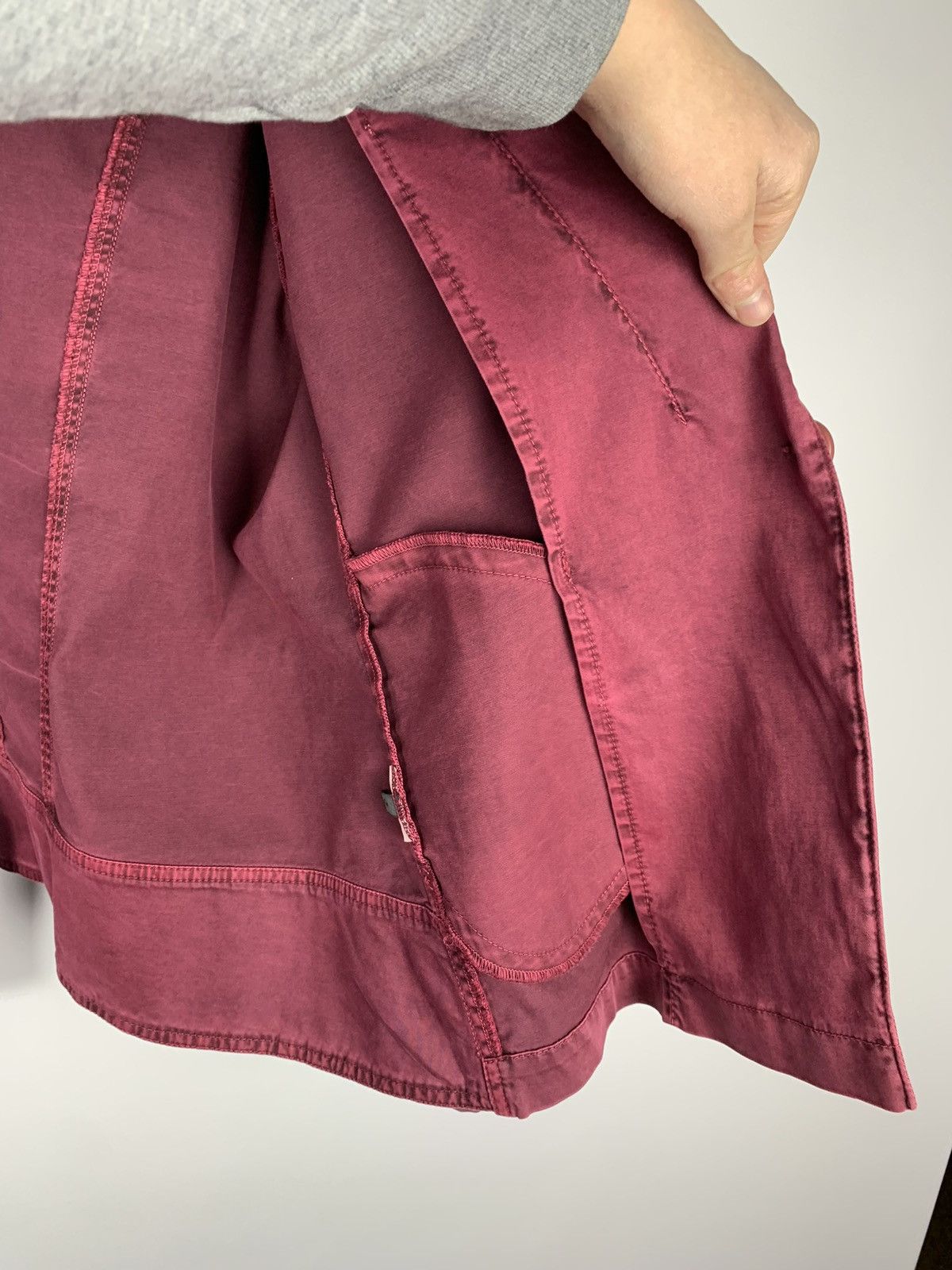 OSKA OSKA Avant Garde Blazer Jacket Size 3 Purple One Button Size ONE SIZE - 10 Thumbnail