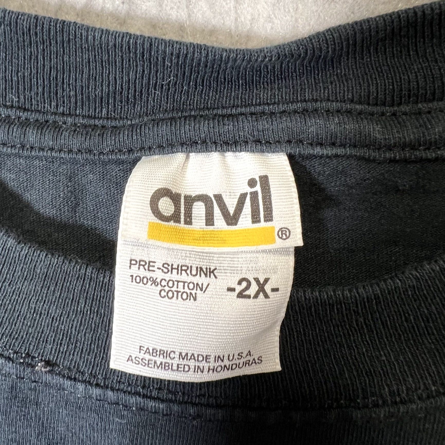 Anvil VINTAGE Anvil Afropop Let Freedom Sing T-Shirt Adult 2XL Black Music Mens Size US XXL / EU 58 / 5 - 6 Thumbnail