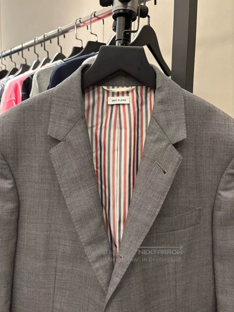 Thom Browne Thom Browne Grey Jacket Size US S / EU 44-46 / 1 - 3 Thumbnail