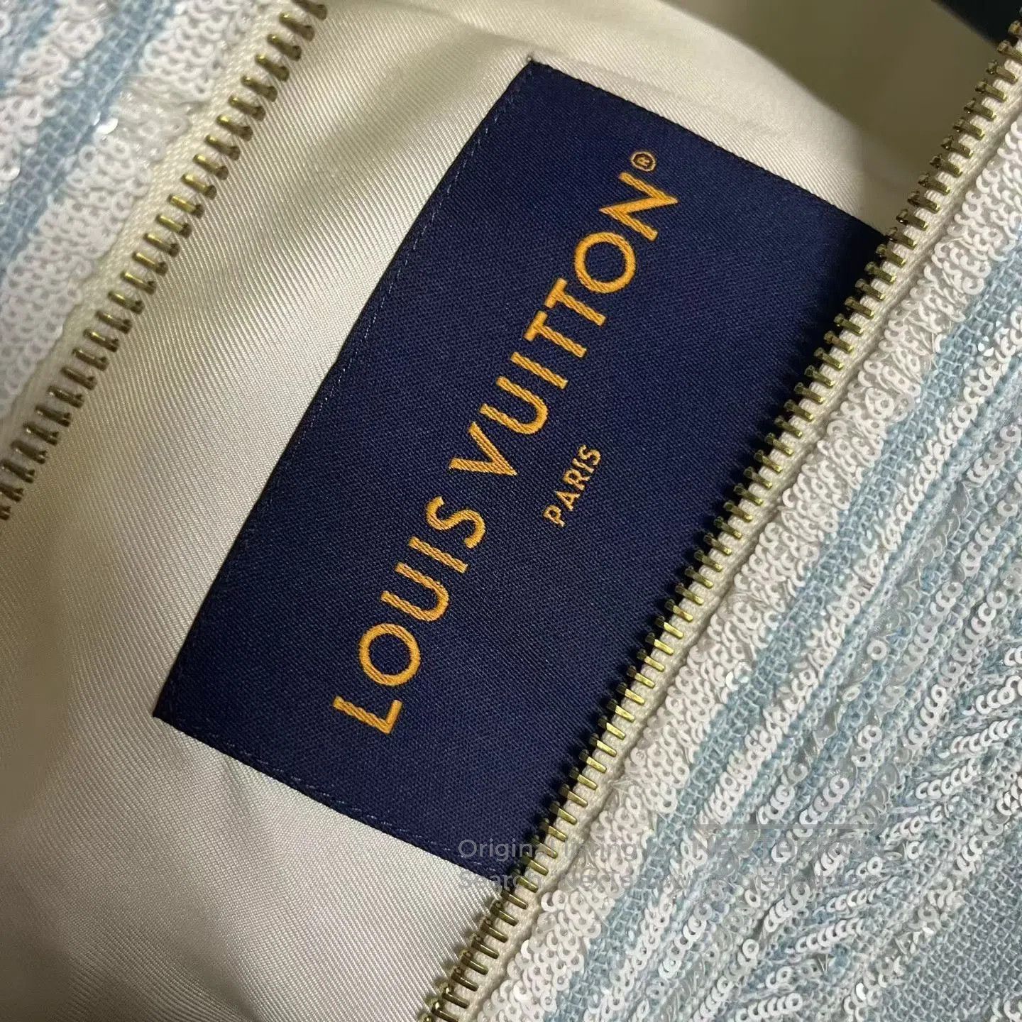 Louis Vuitton Louis Vuitton 2025 Gray Sequin Aviator Jacket. Size US M / EU 48-50 / 2 - 2 Thumbnail