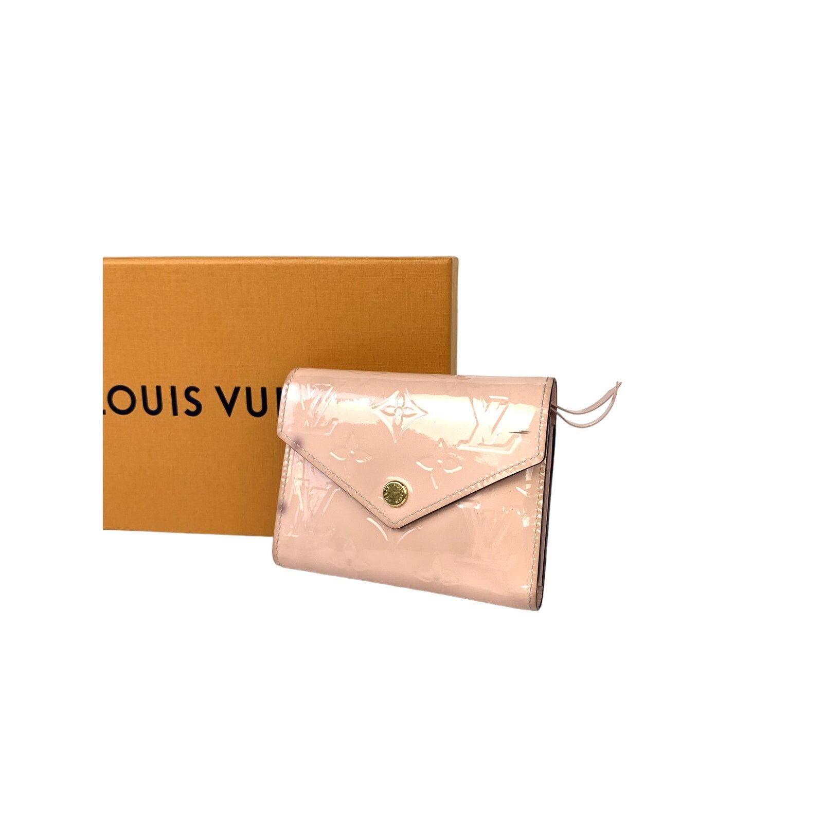 Louis Vuitton Louis Vuitton Rose Ballarine Victorine Vernis Wallet Size ONE SIZE - 2 Thumbnail